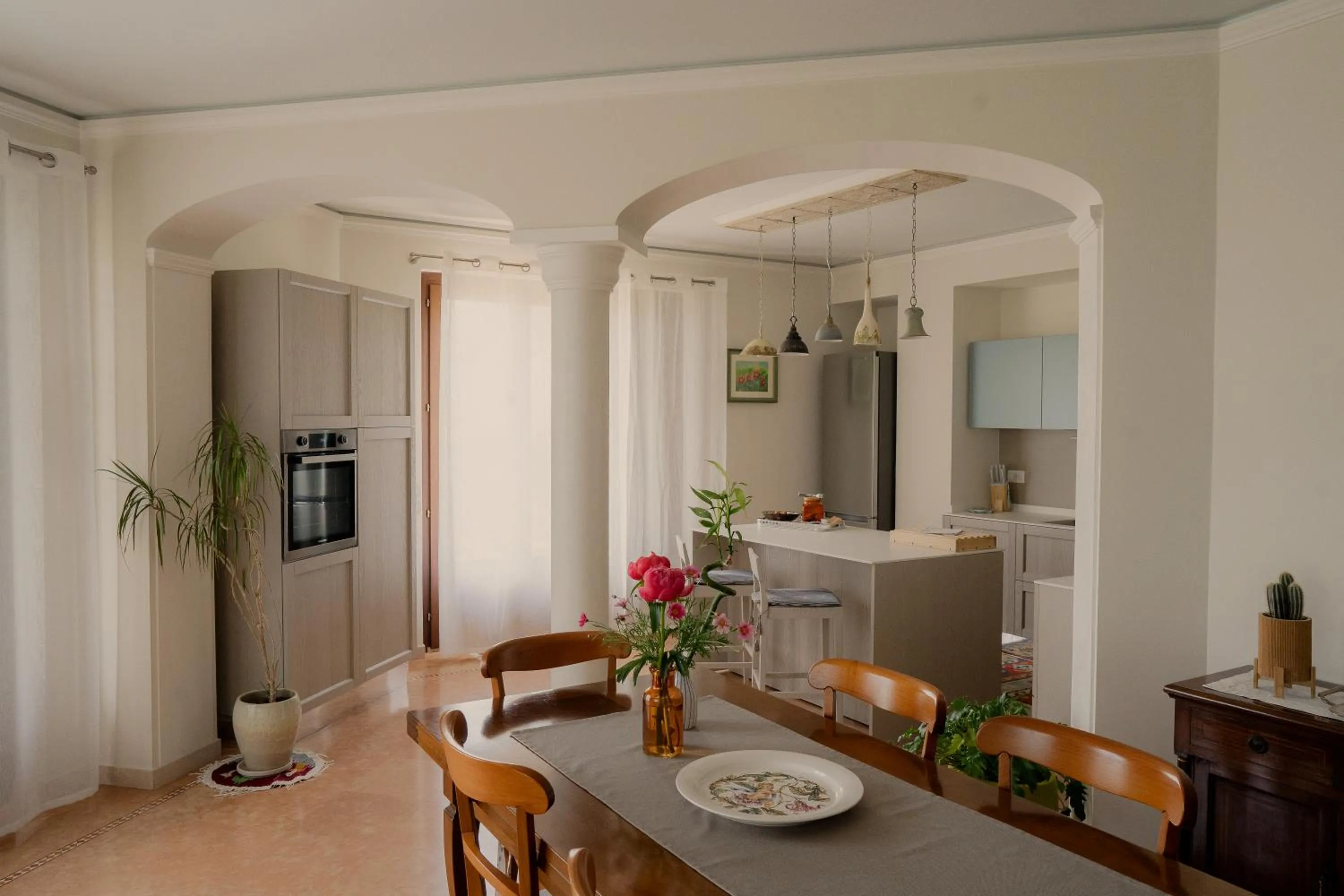 Kitchen or kitchenette in Ai Quattro Ulivi B&B