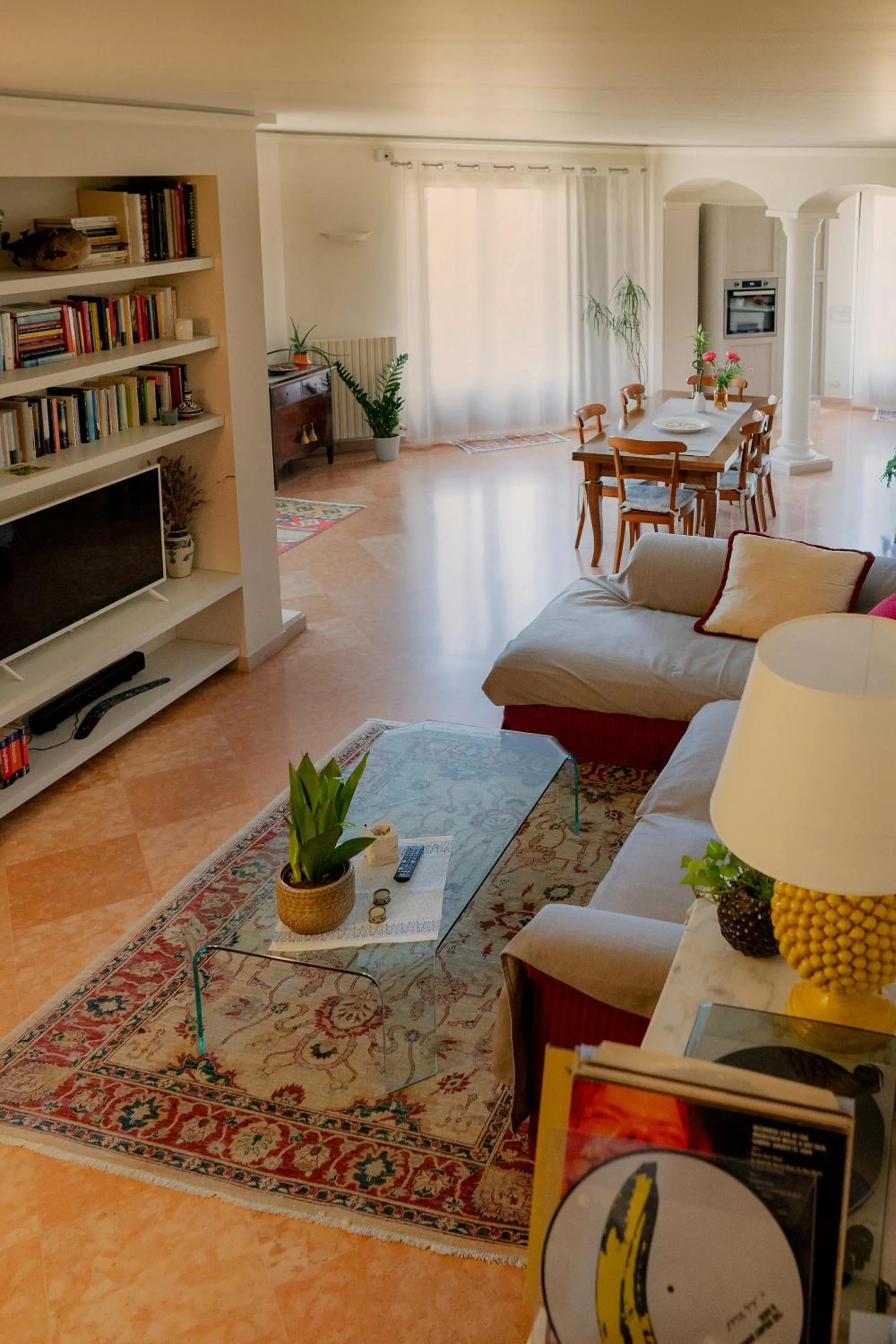 Communal lounge/ TV room in Ai Quattro Ulivi B&B