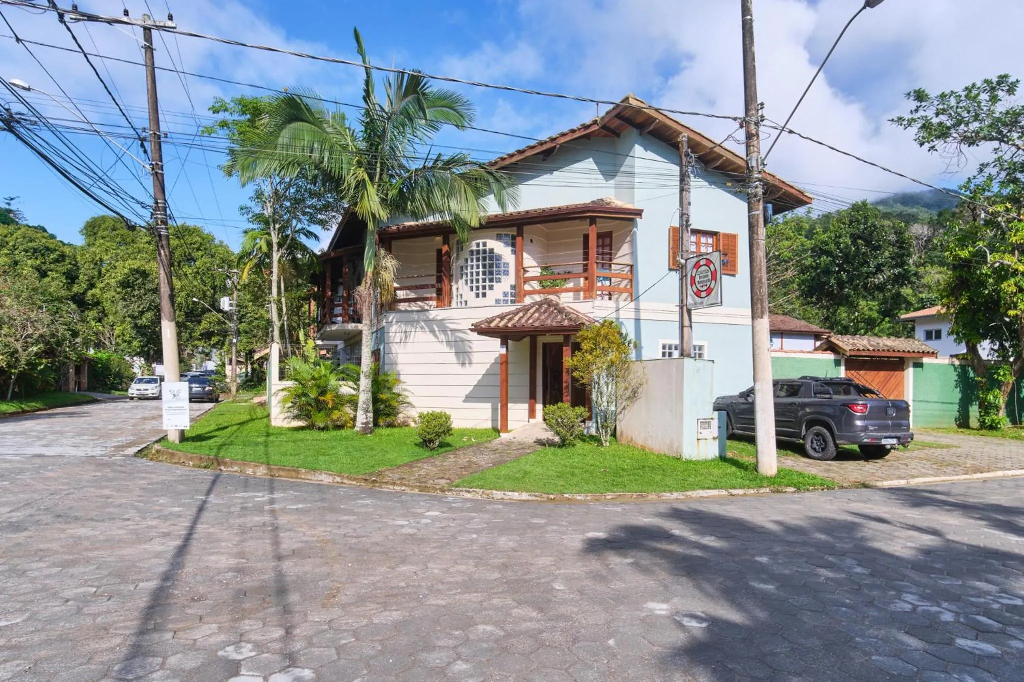 Property building in Pousada Recanto Montecarlo