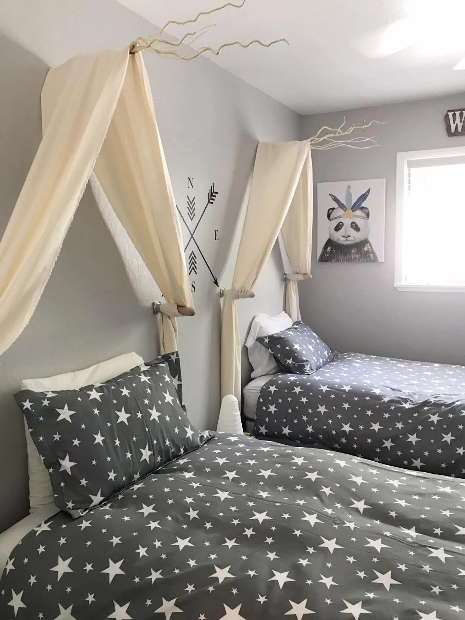 Bed in Lazy Z Resort