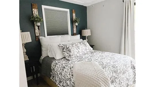 Bed in Lazy Z Resort