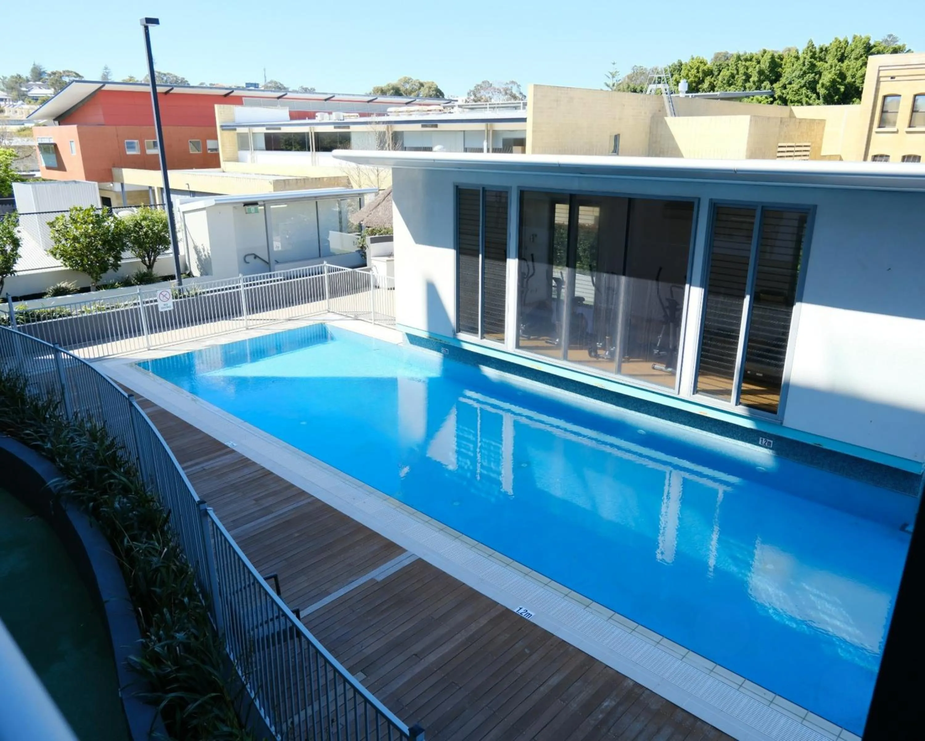 Swimming pool in Gallery Serviced Apartments