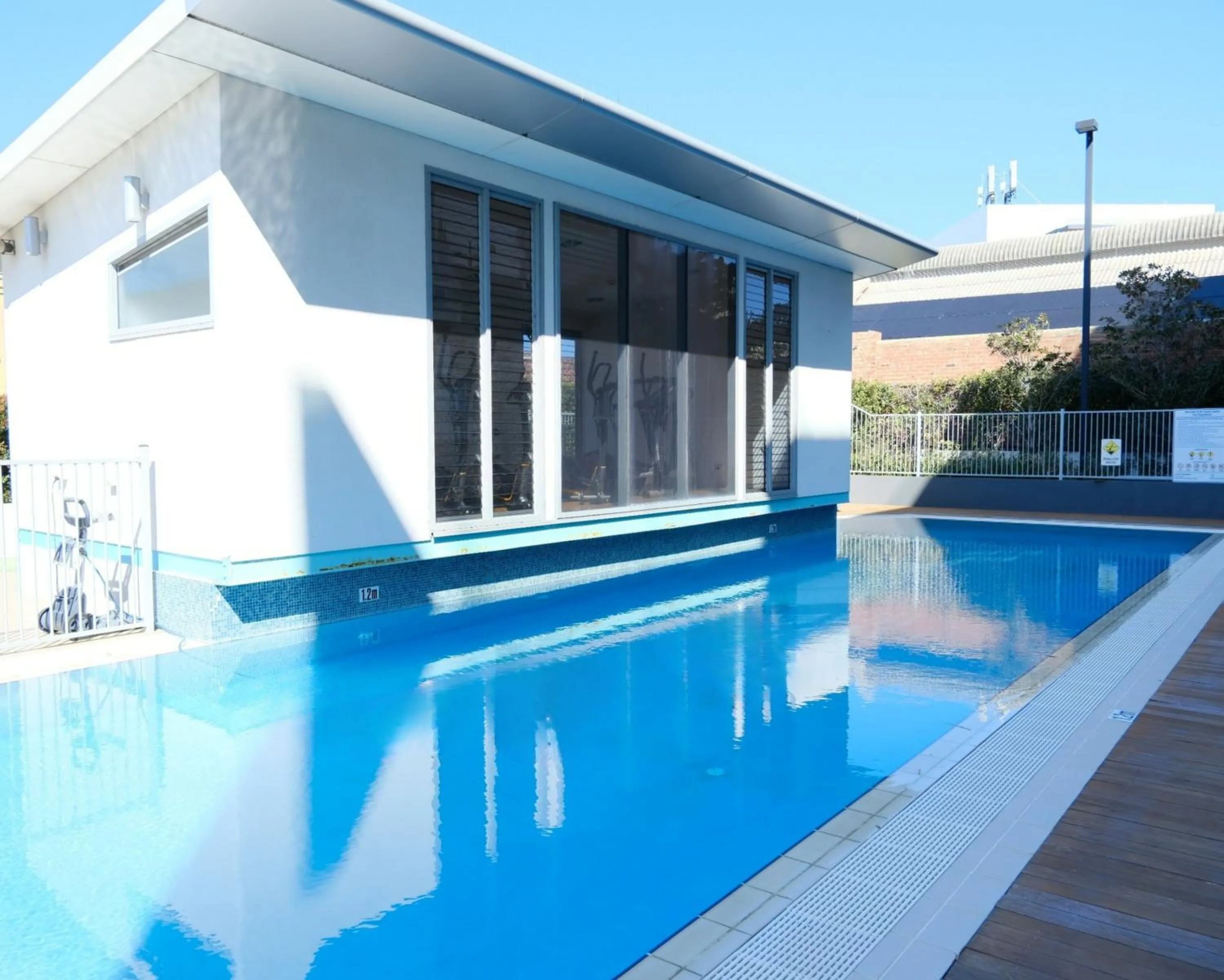 Pool view in Gallery Serviced Apartments
