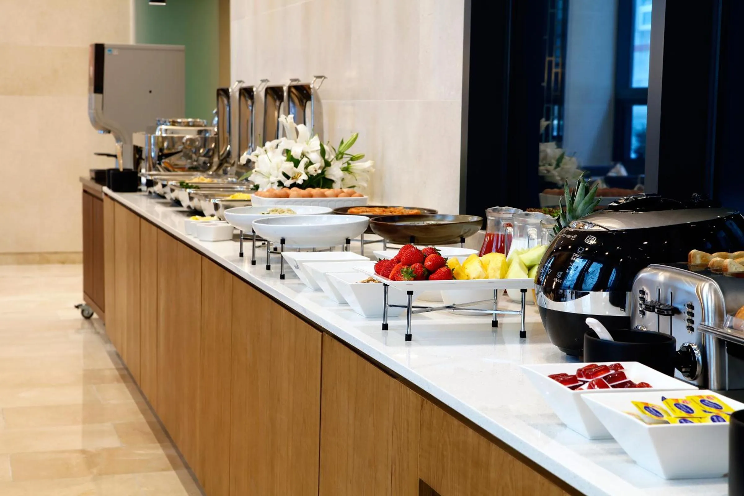 Continental breakfast in ON City Hotel
