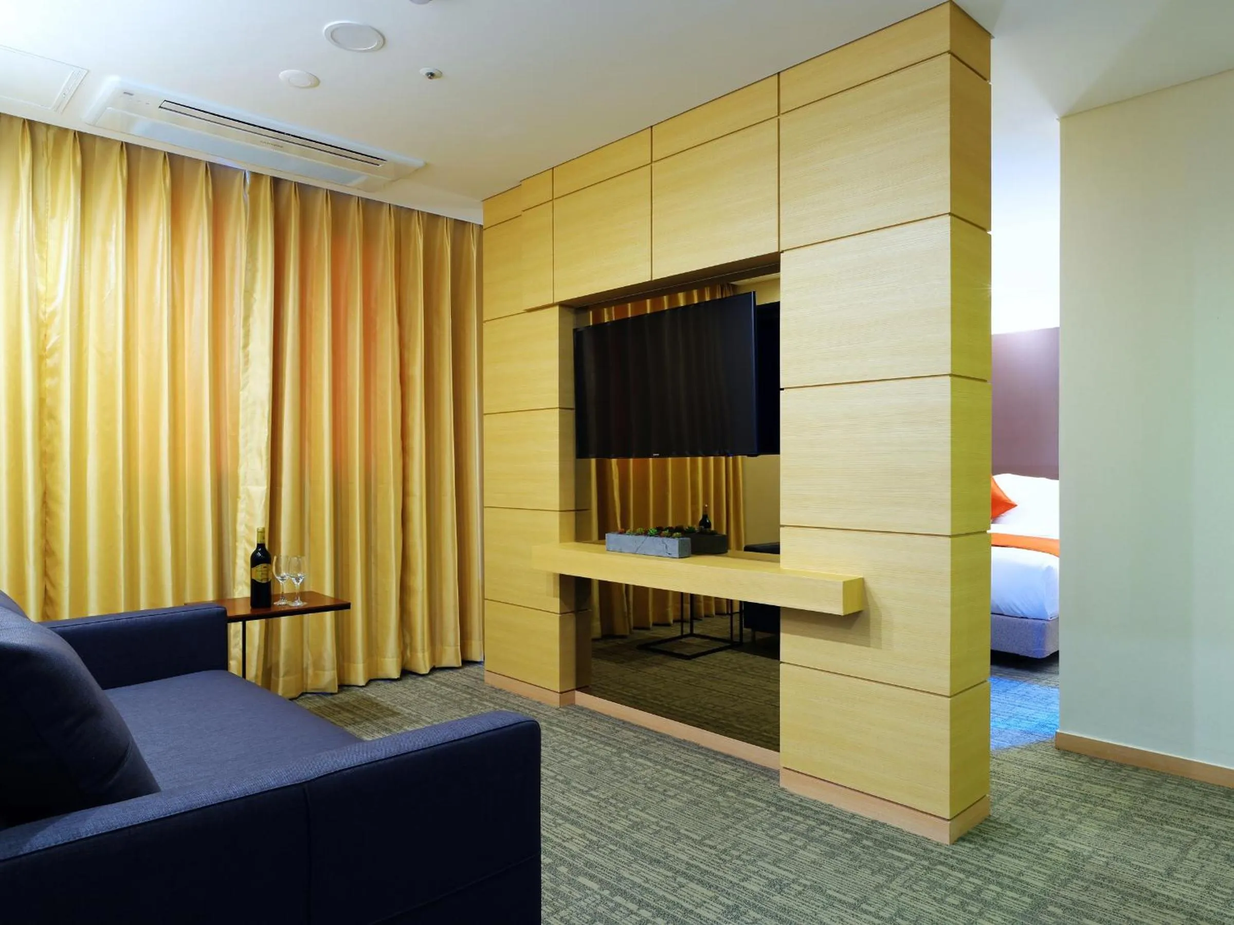 Seating area in ON City Hotel