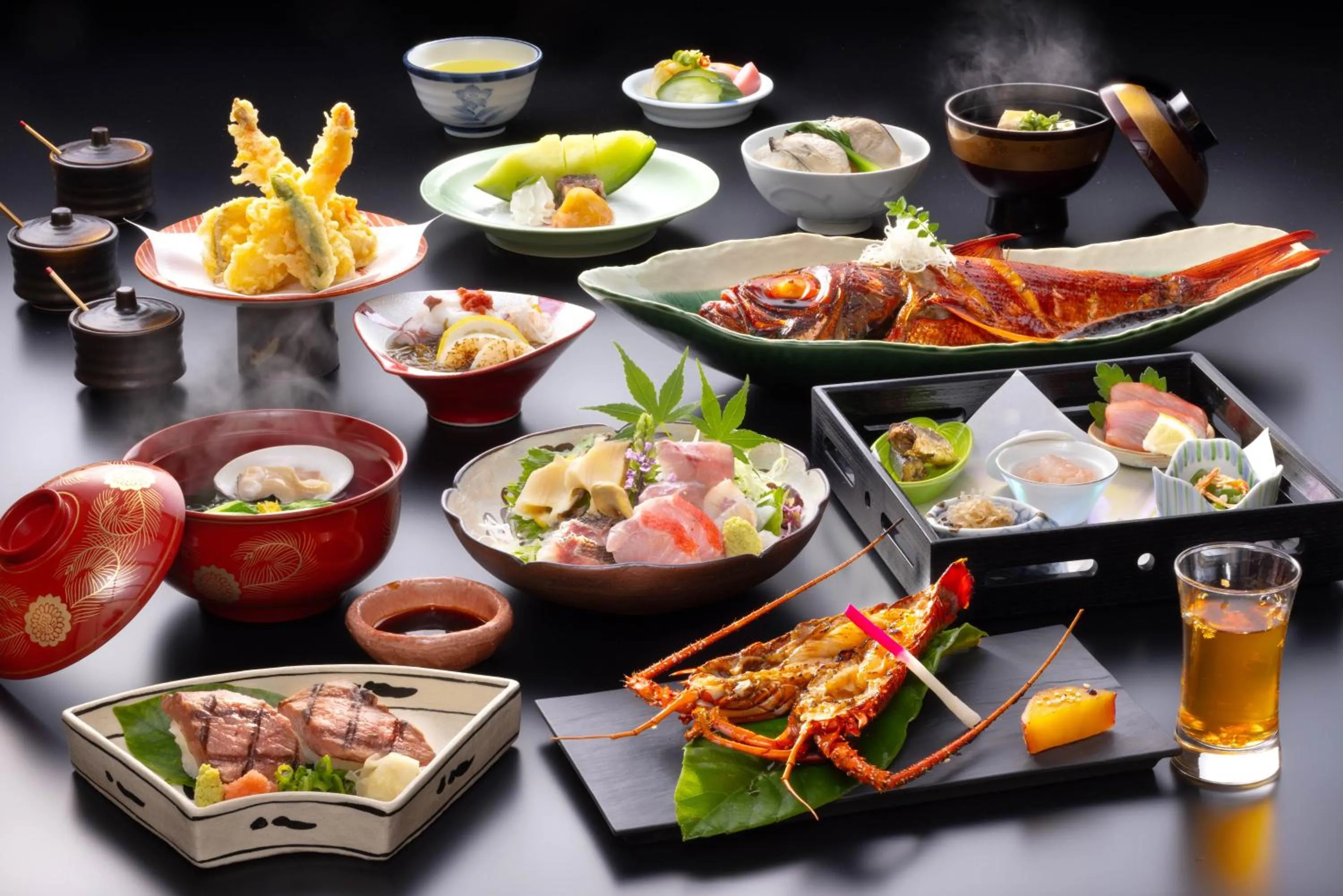 Dinner in Tsuruya Kisshotei