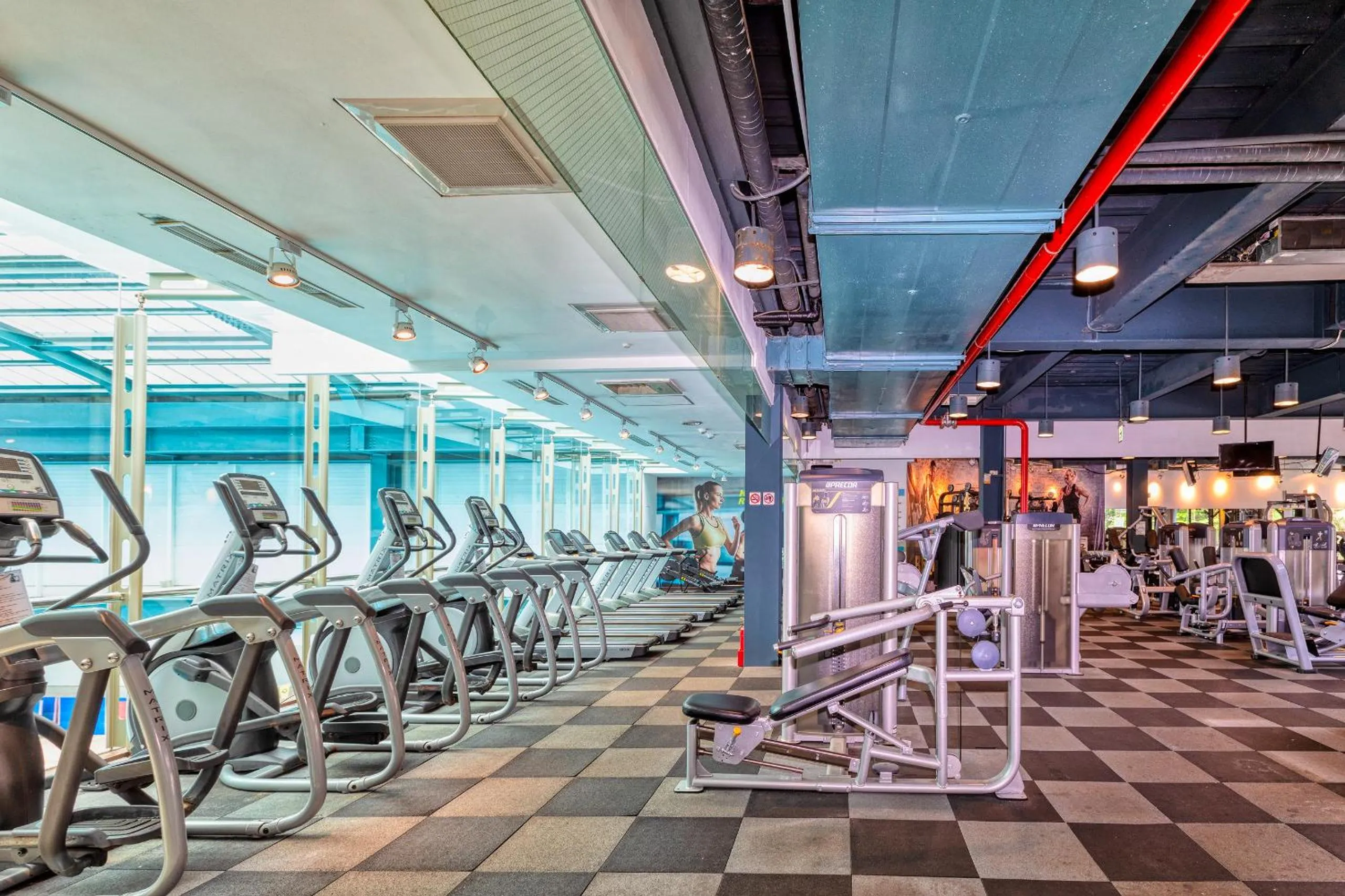 Fitness centre/facilities in Lacle Hotel-Luzhou Taipei