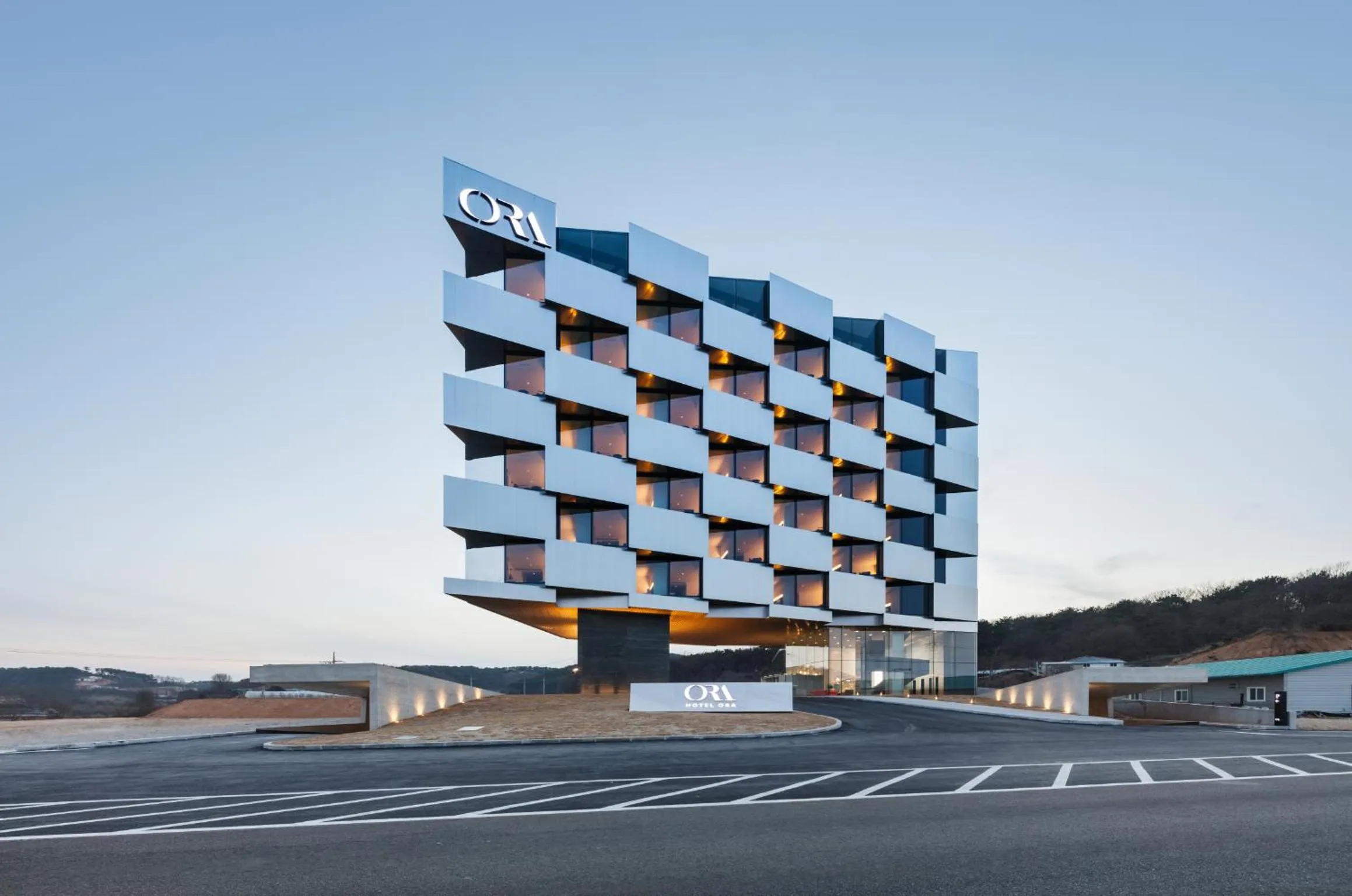 Facade/entrance in Hotel Ora Incheon