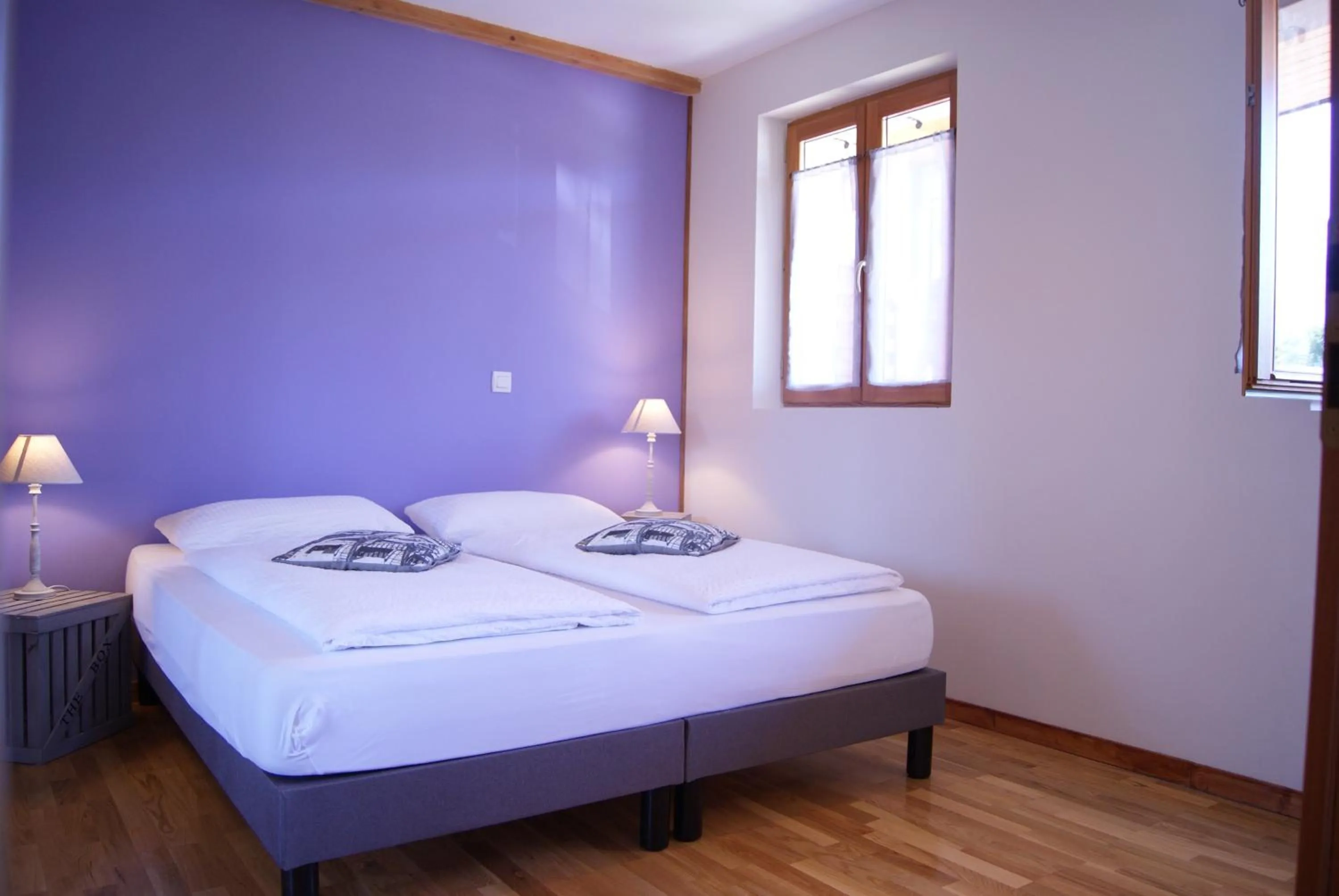 Bedroom, Bed in B&B Le Sourire du Lac