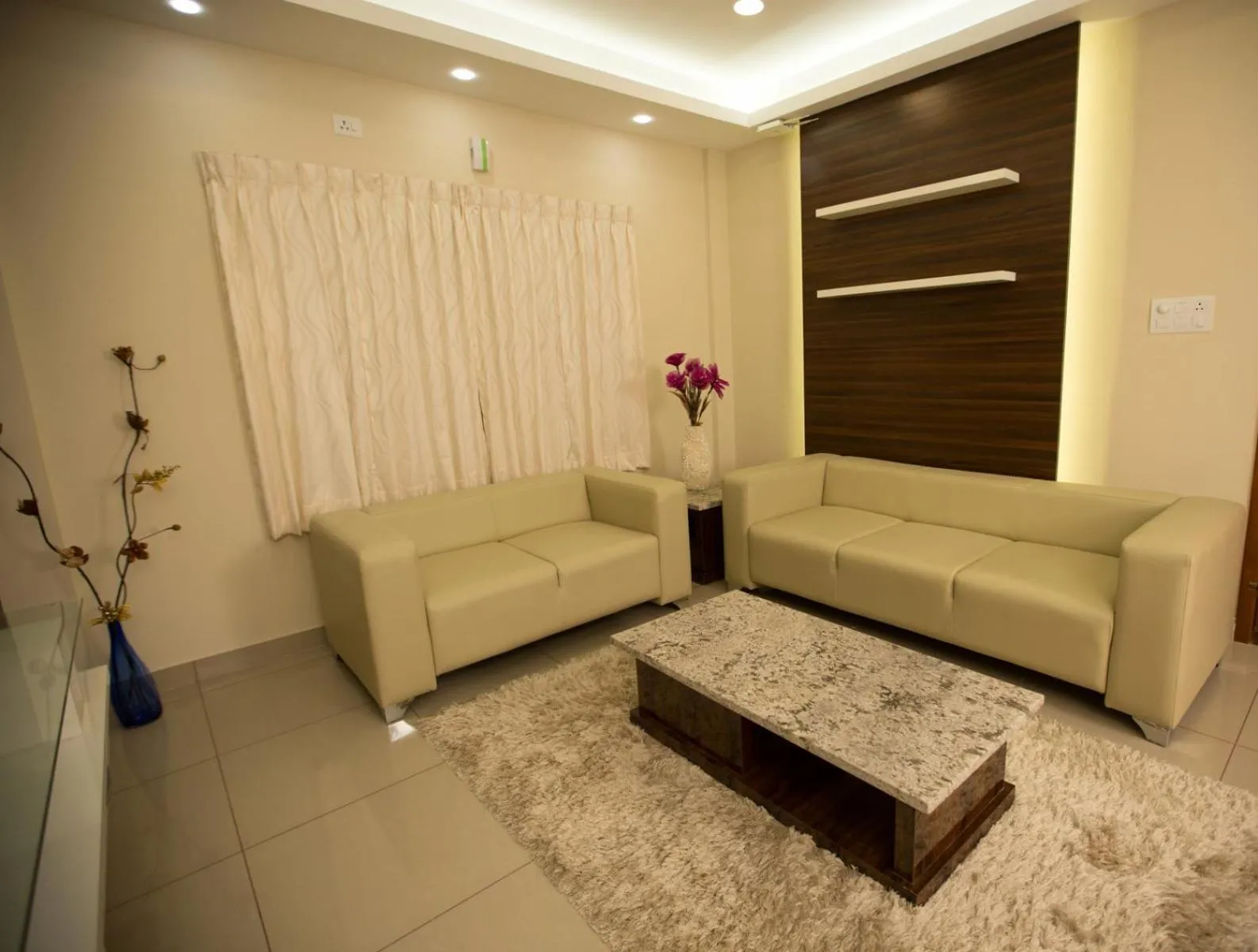 Living room in Benaka Suites