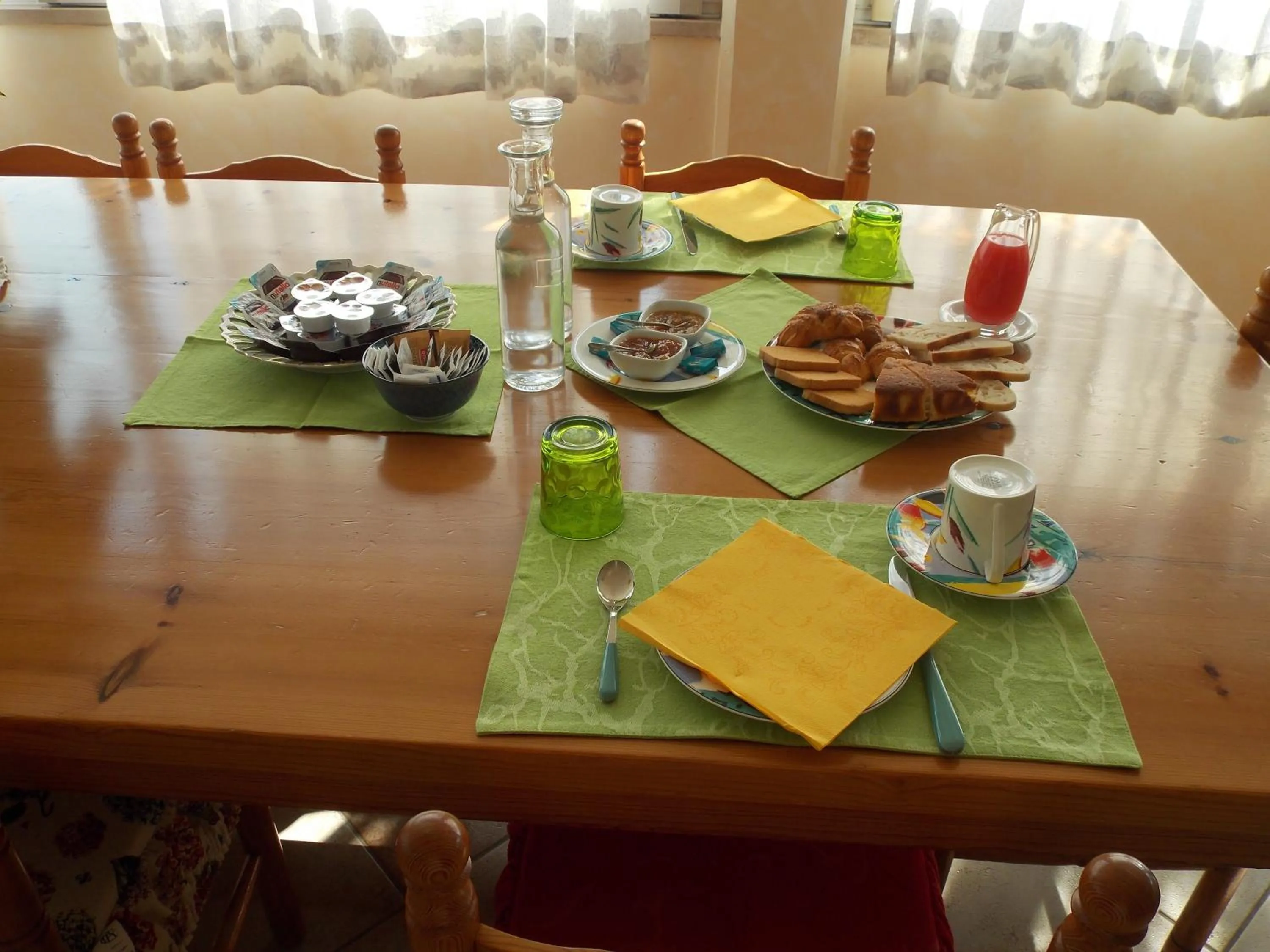 Italian breakfast in B&B La Torretta