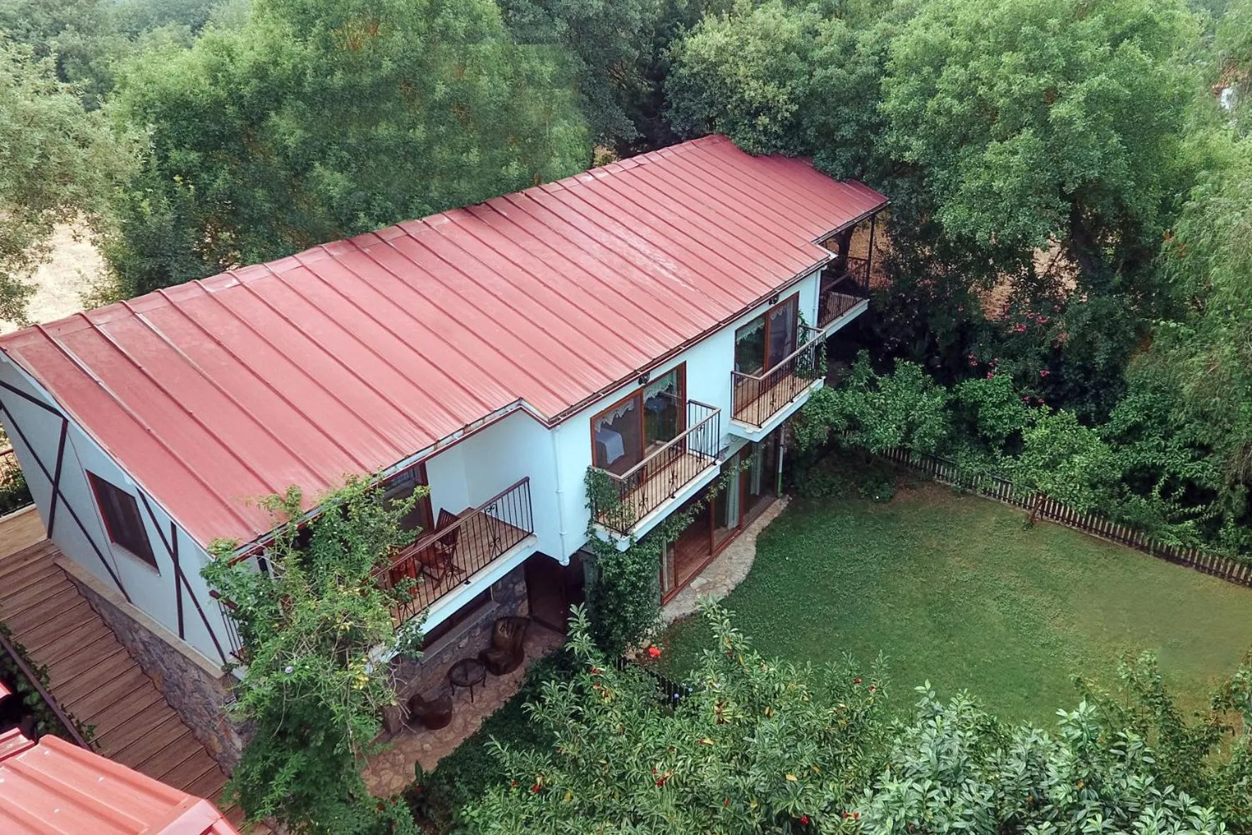 Bird's eye view in Pyramid Boutique Hotel