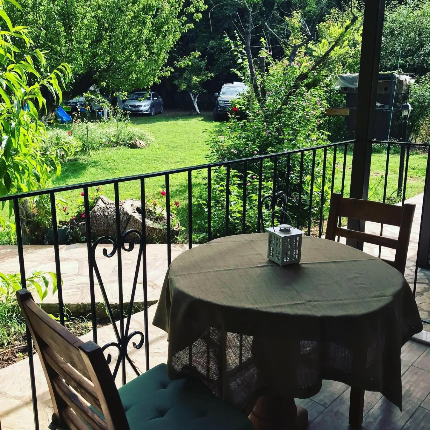 Balcony/Terrace in Pyramid Boutique Hotel