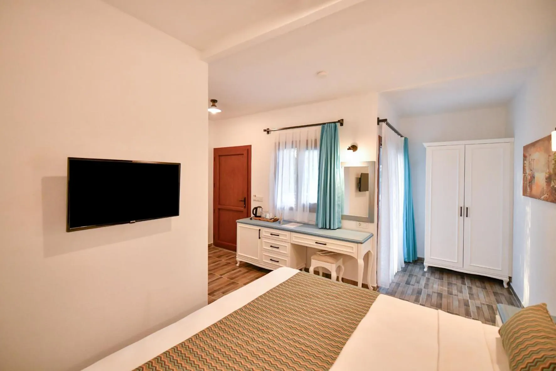 Bed in Pyramid Boutique Hotel