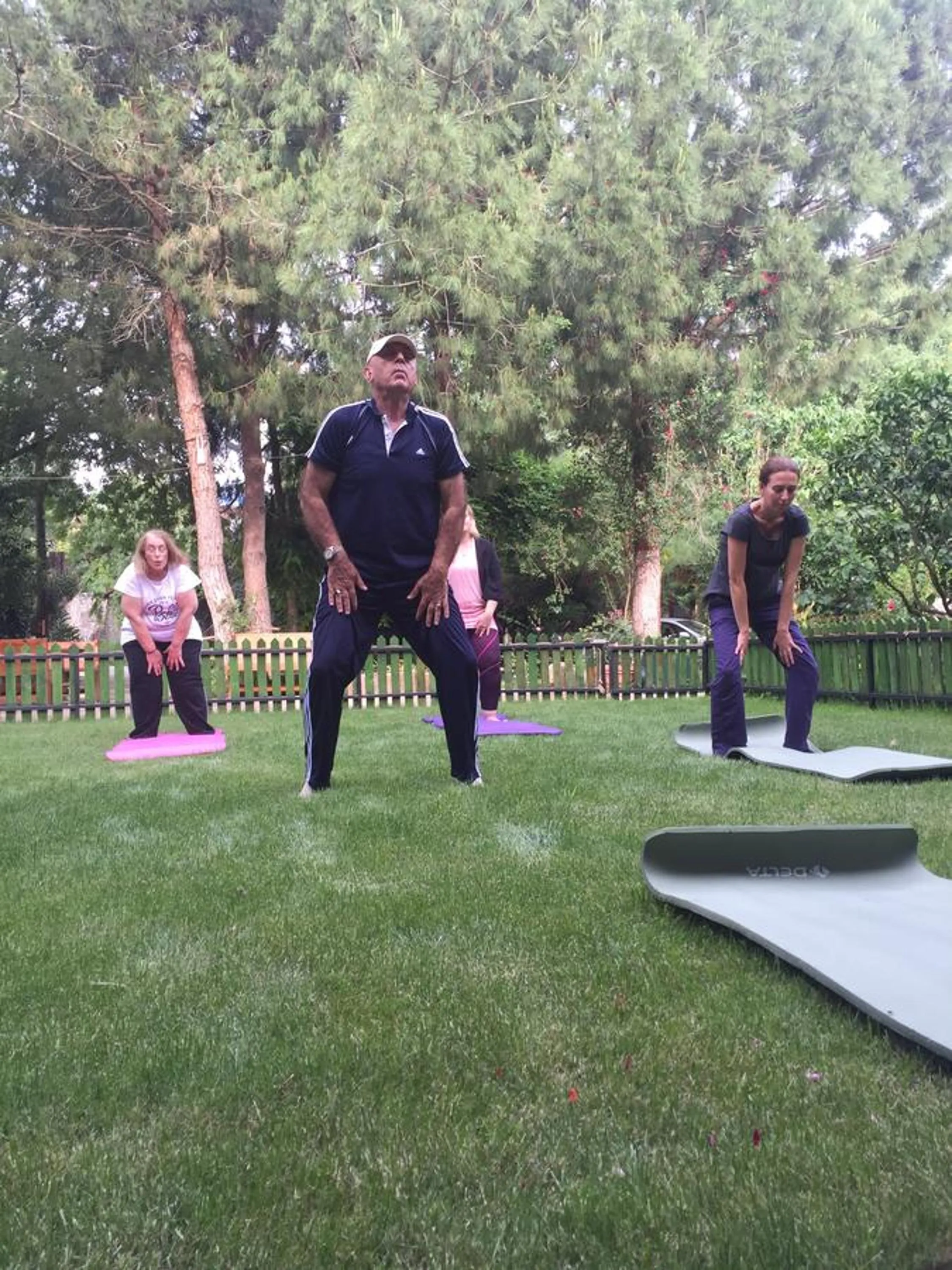 Garden view in Pyramid Boutique Hotel