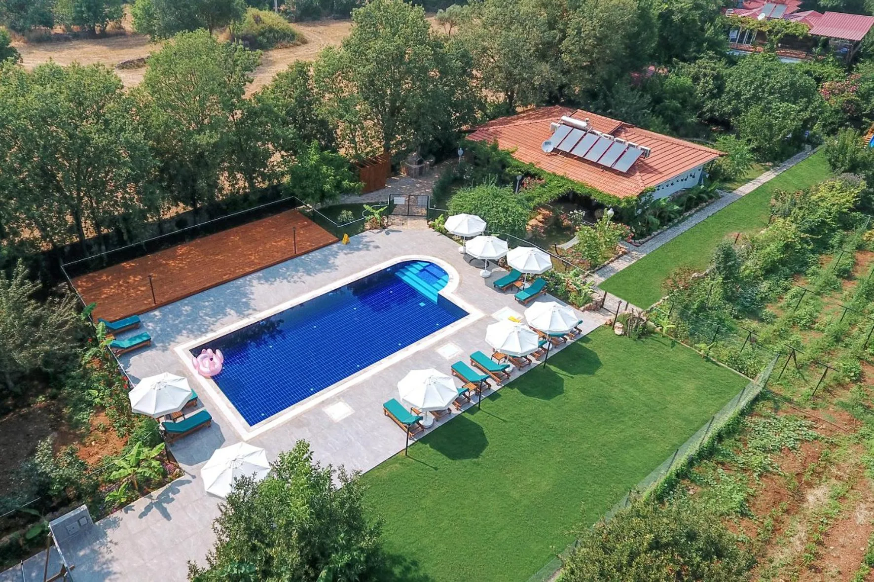 Bird's eye view in Pyramid Boutique Hotel