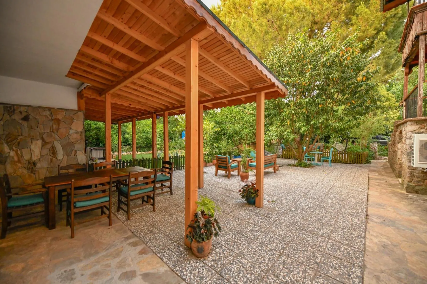 Patio in Pyramid Boutique Hotel