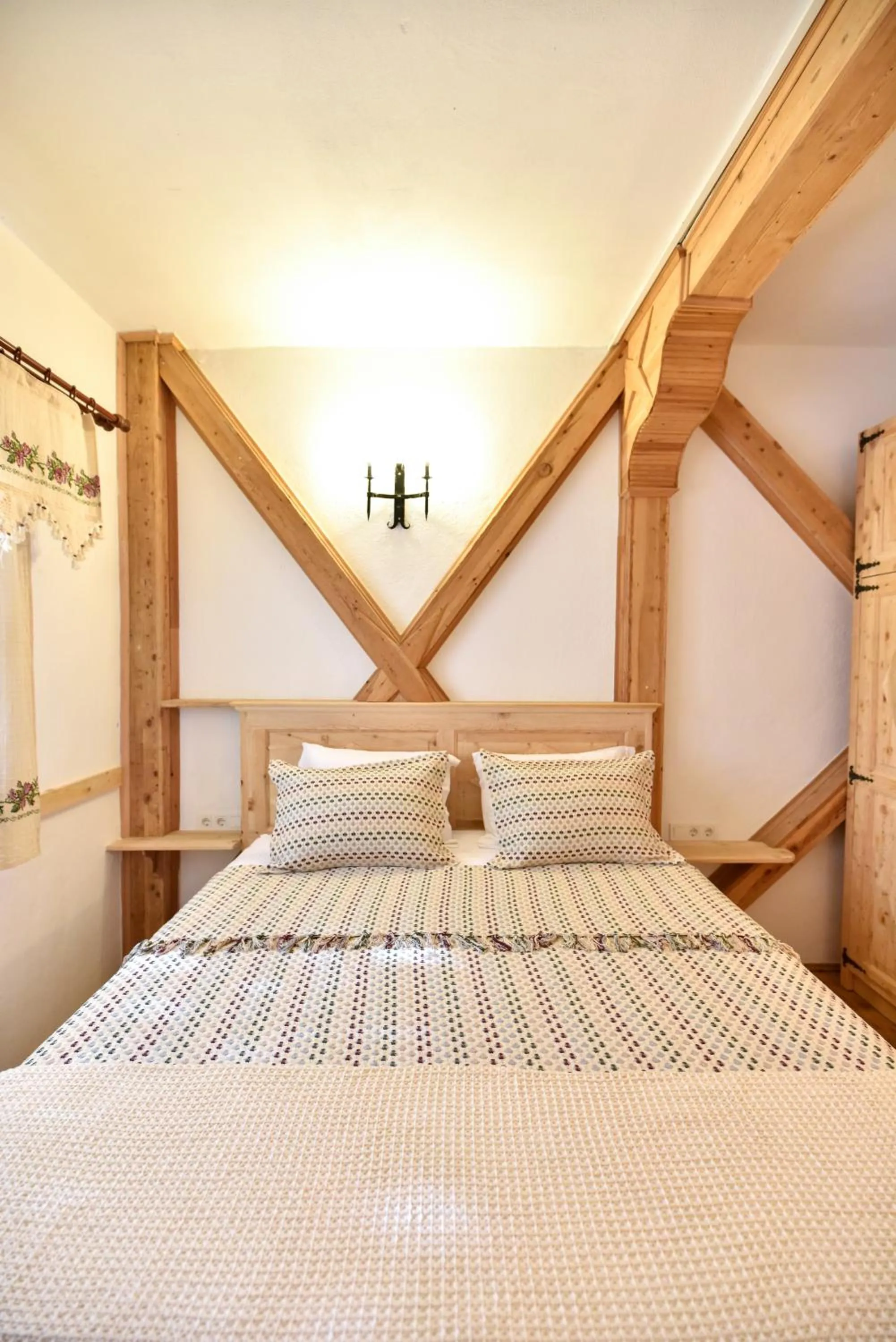 Bed in Pyramid Boutique Hotel