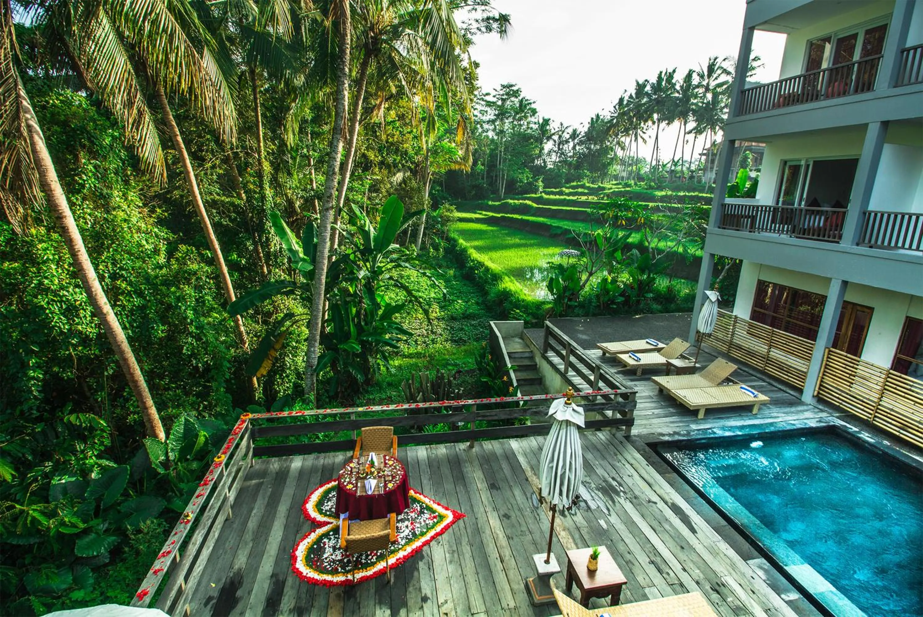 Swimming pool in Alam Sembuwuk Ubud