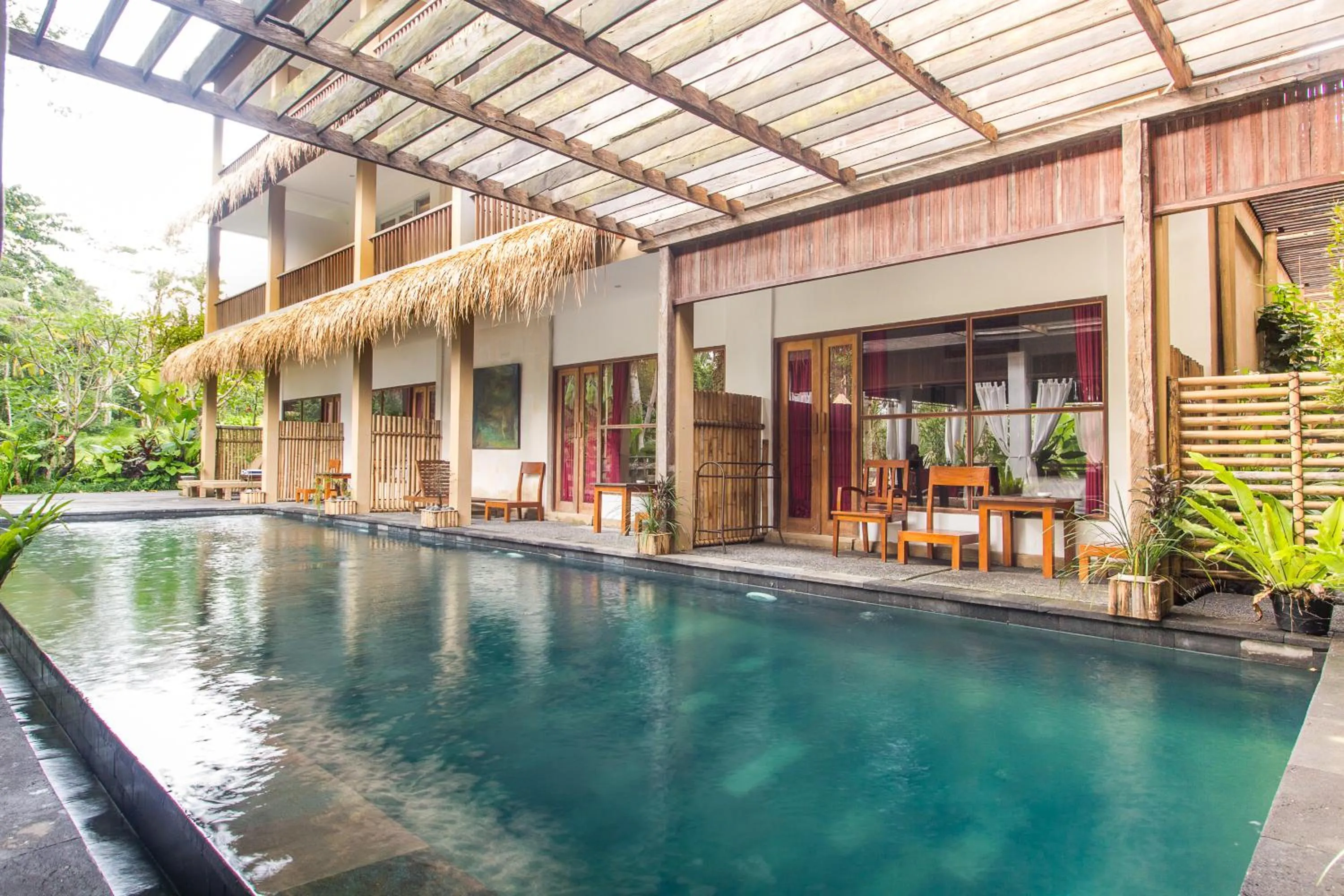 Pool view in Alam Sembuwuk Ubud