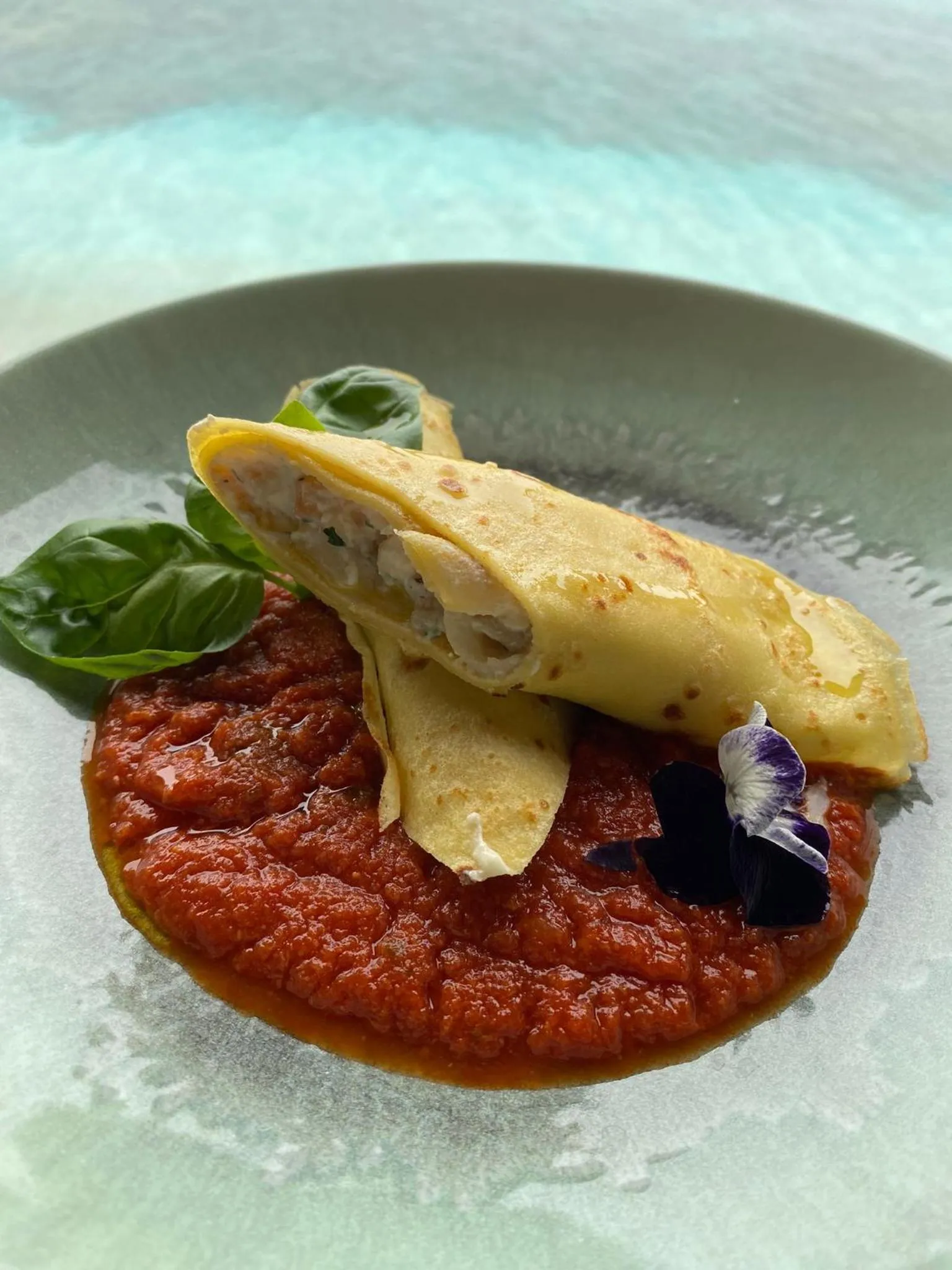 Food and drinks in Hotel Le Ghiaie