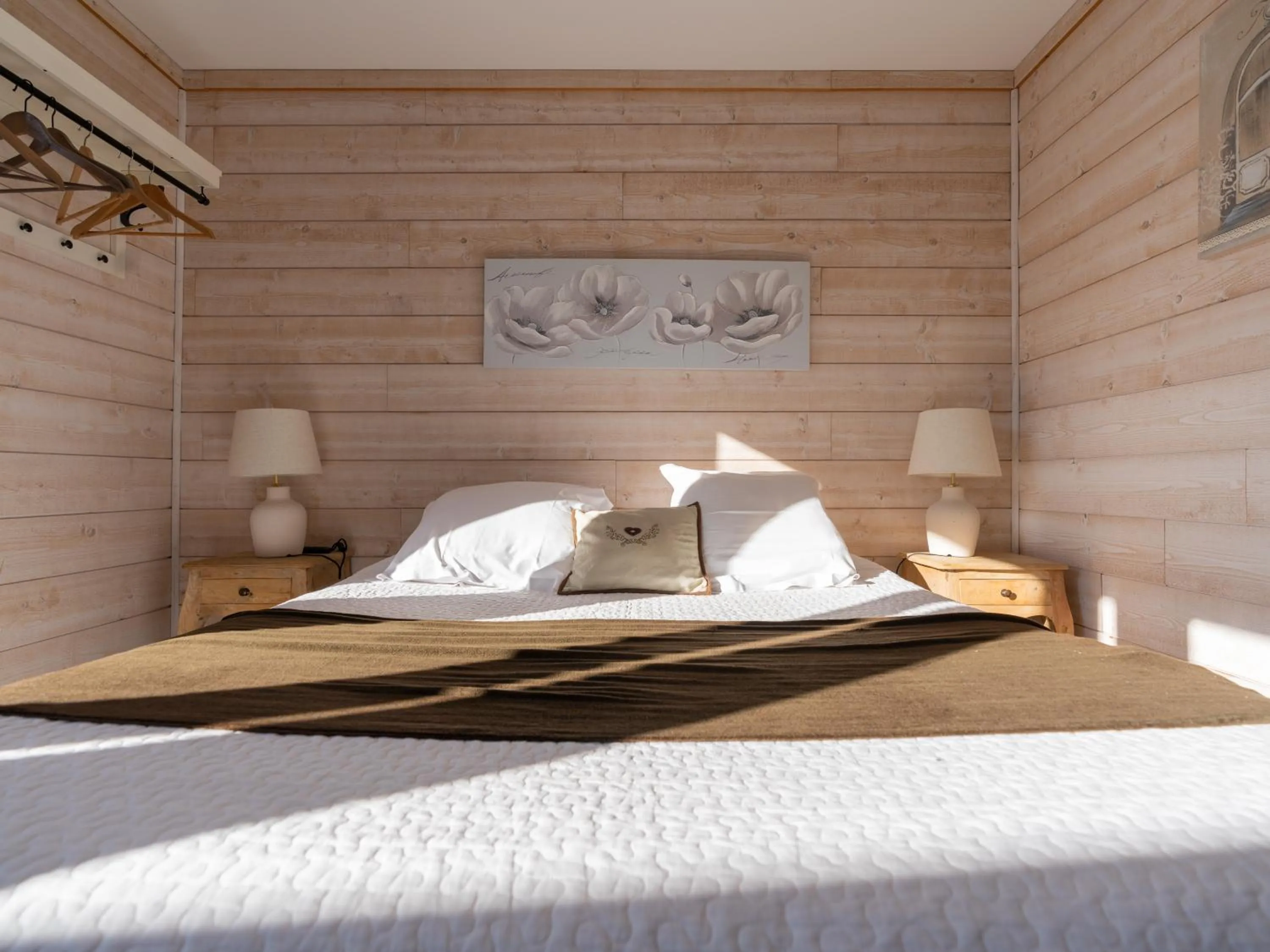 Bed in Chambres Du Marais