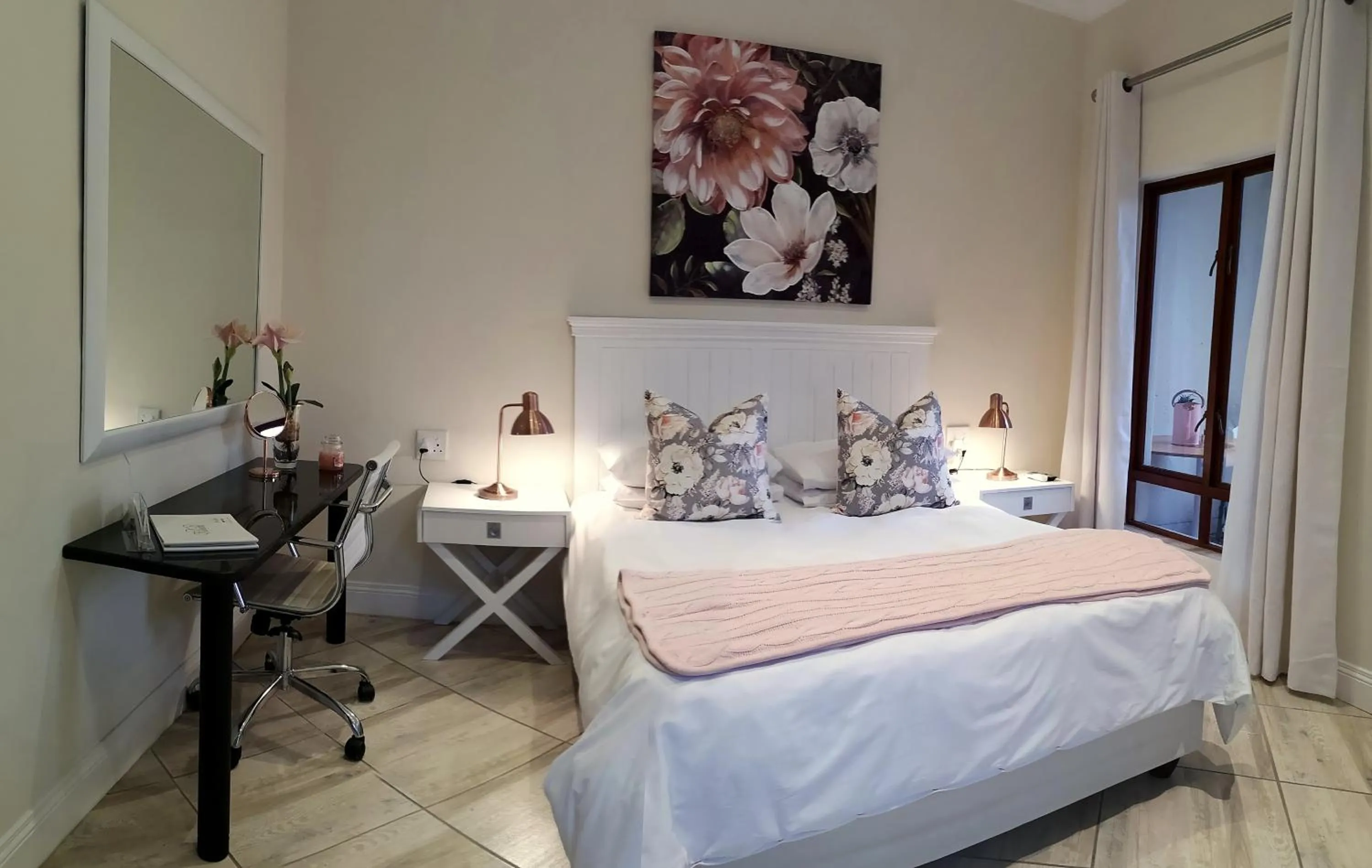 Bed in Andante Lodge