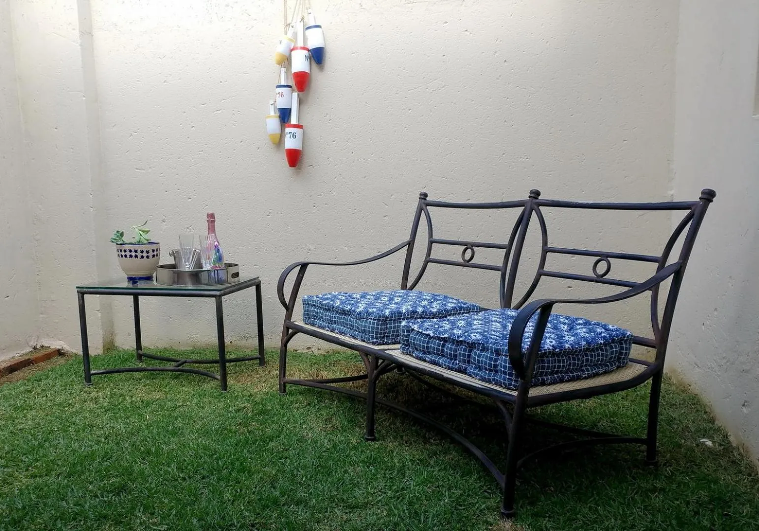 Patio in Andante Lodge