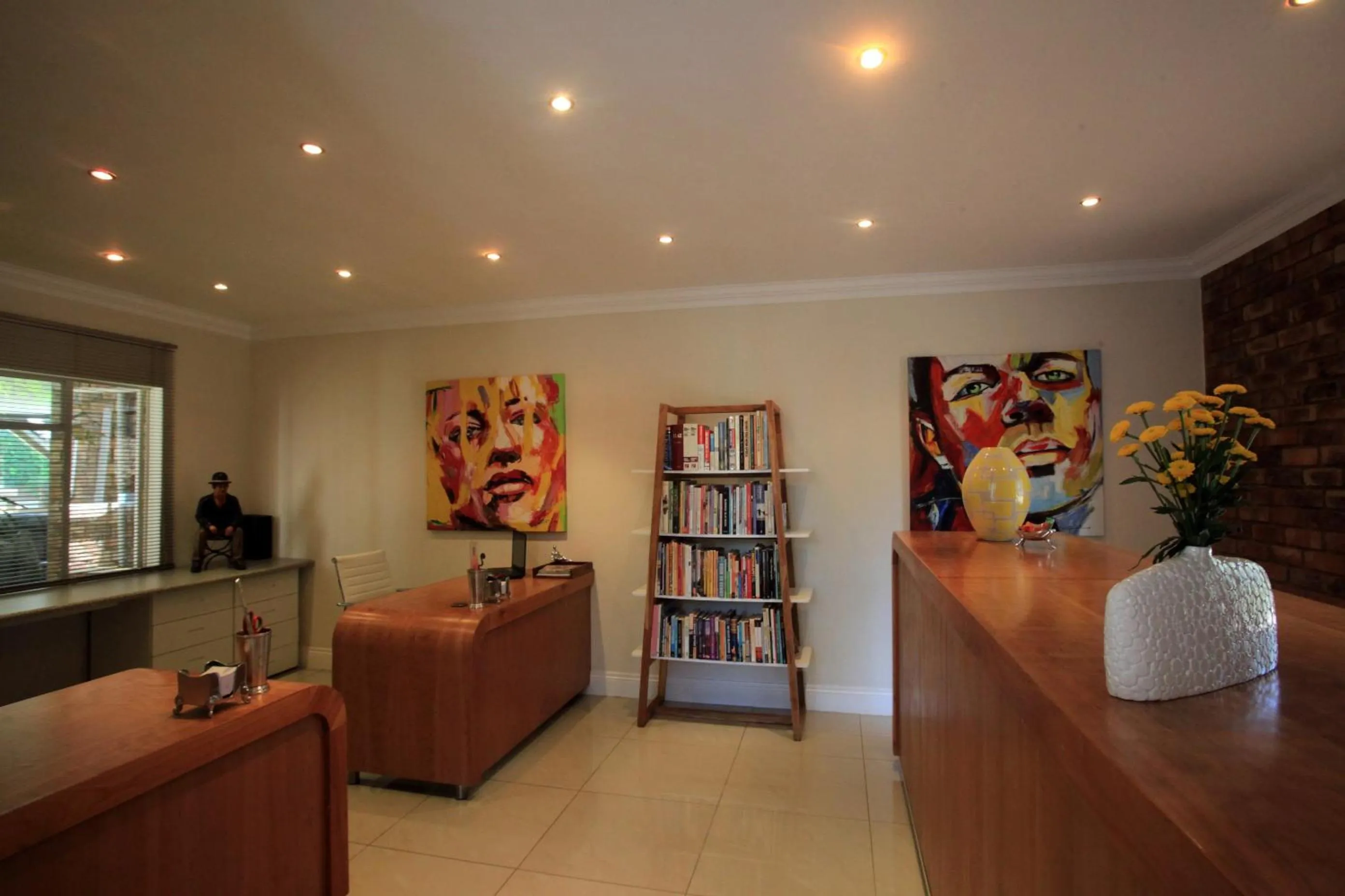 Lobby or reception in Andante Lodge