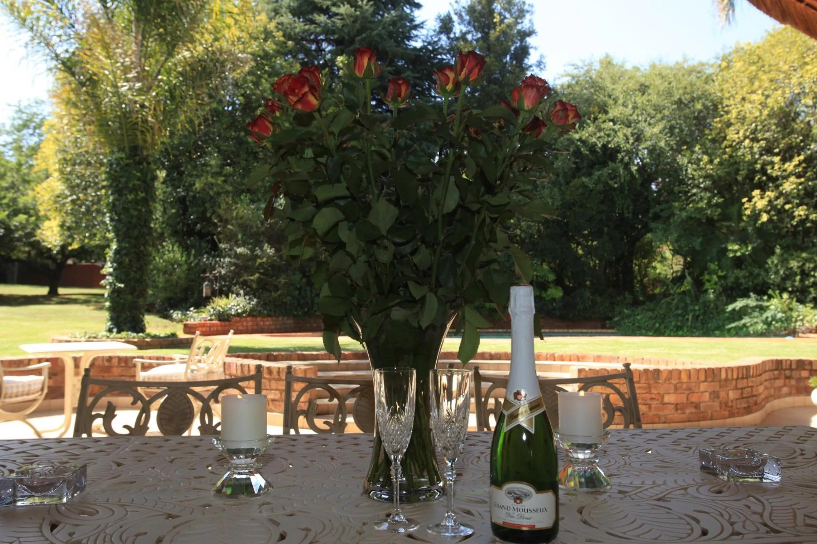 Balcony/Terrace in Andante Lodge