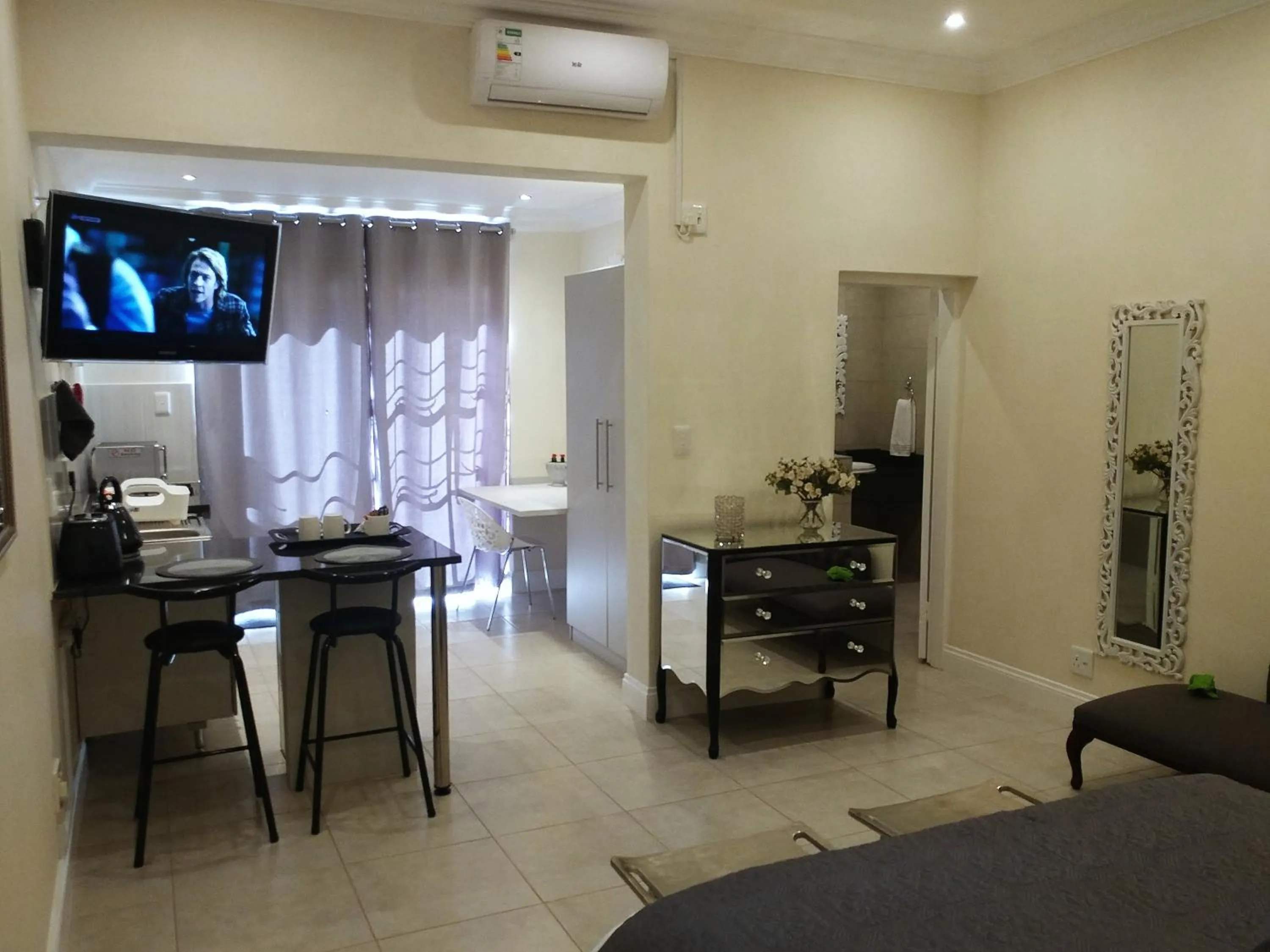 Kitchen or kitchenette in Andante Lodge