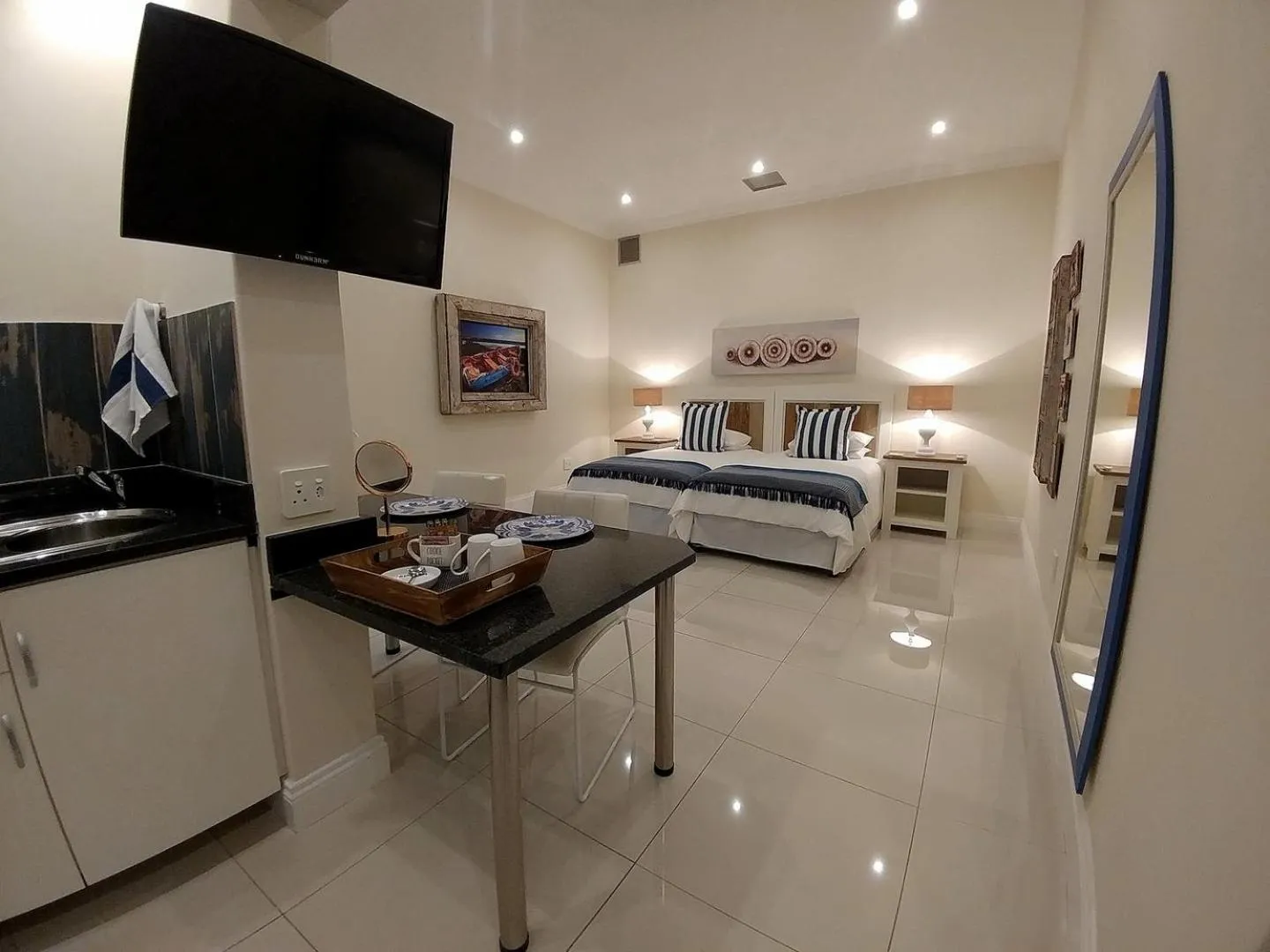 TV and multimedia, Bed in Andante Lodge