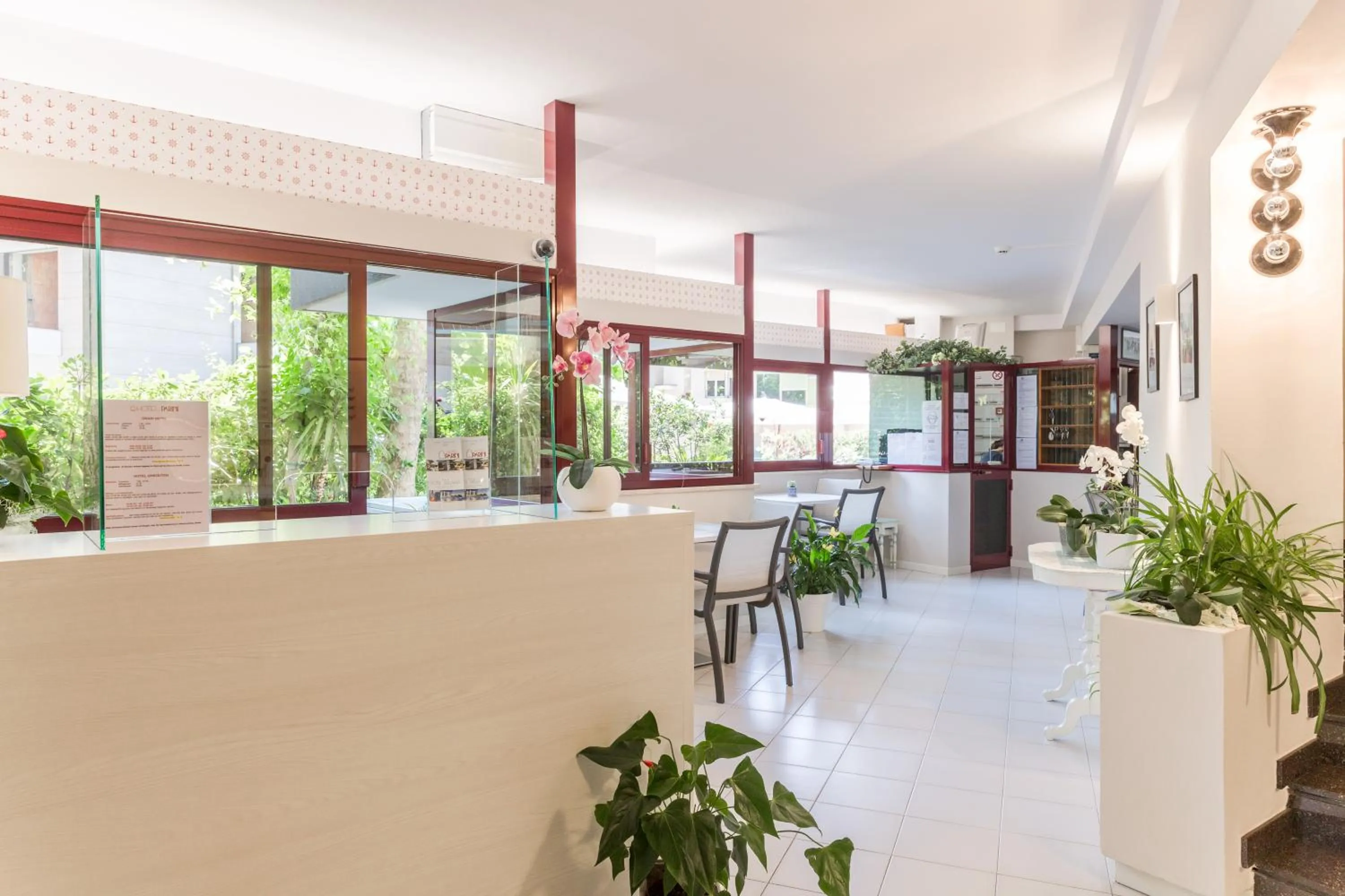 Living room in Hotel Parini