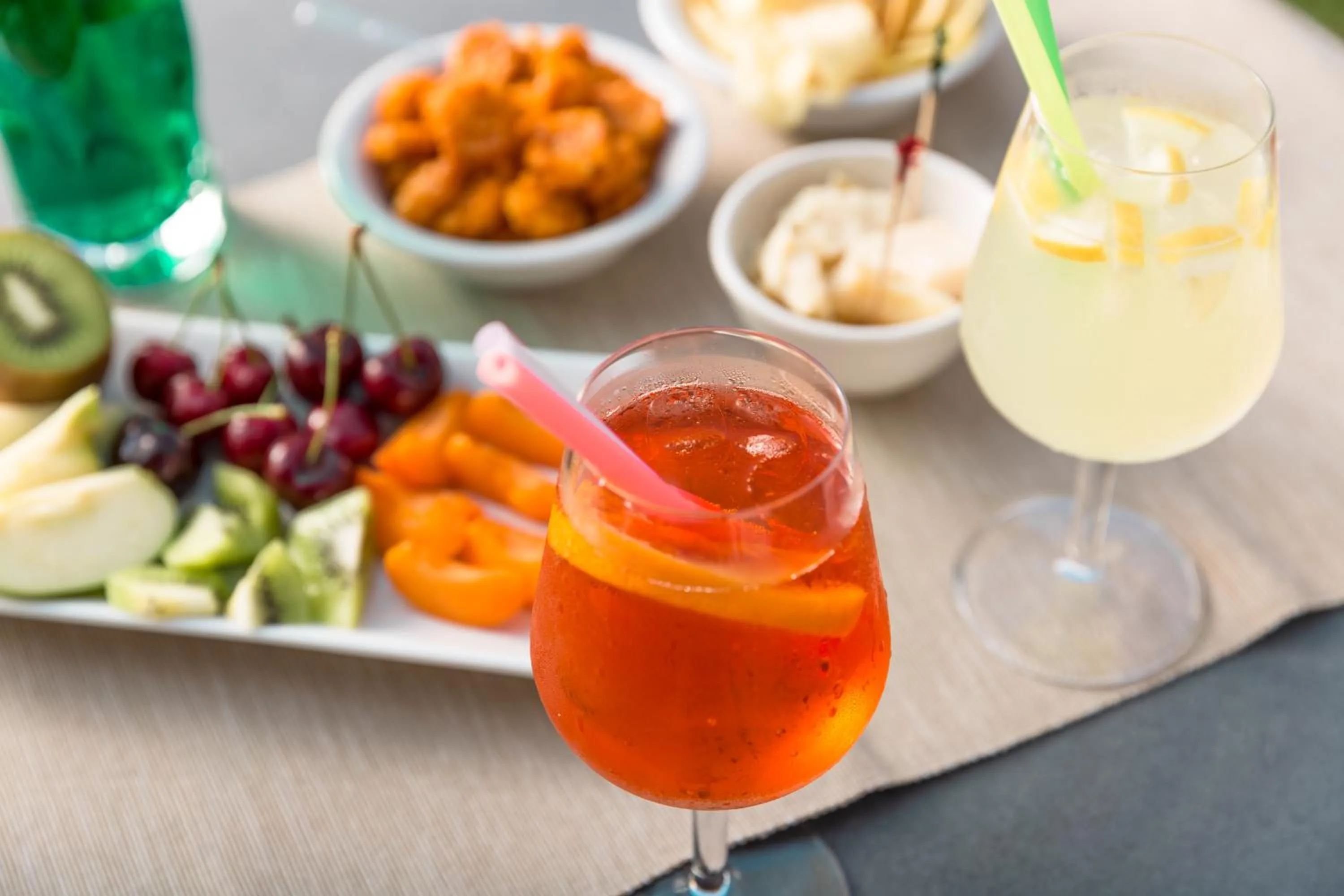 Food and drinks in Hotel Parini