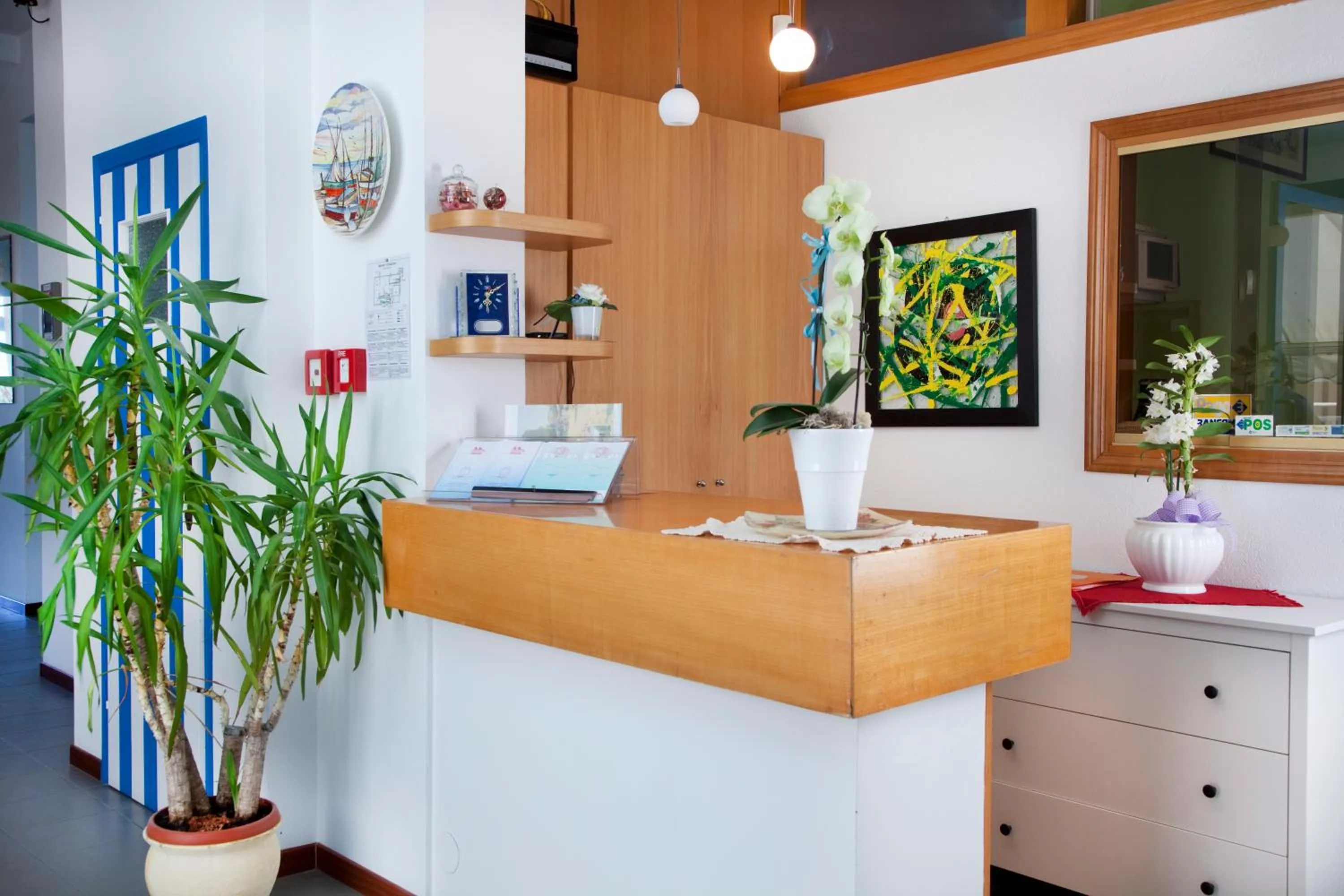 Lobby or reception in Hotel Bellaria