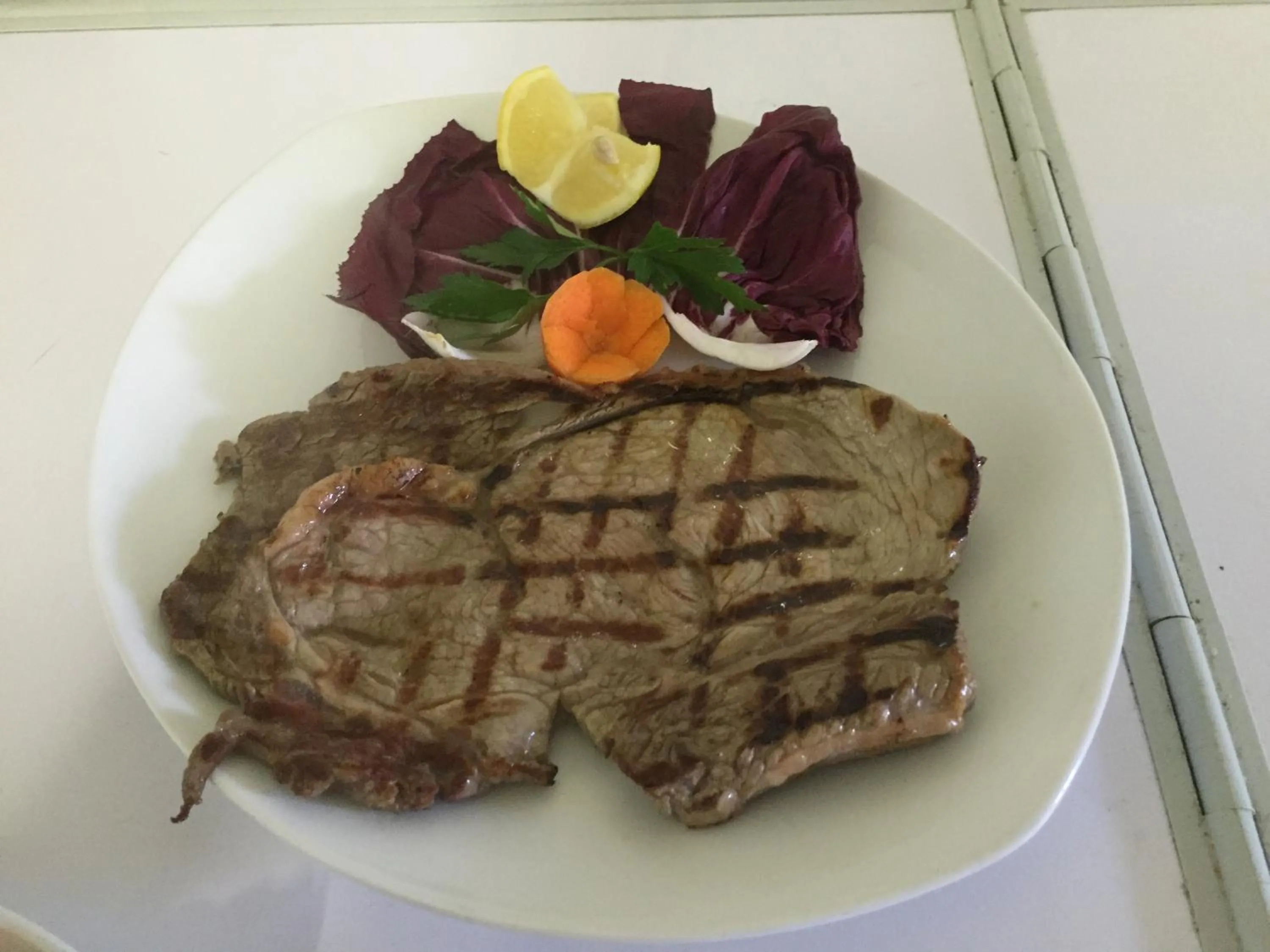 Food close-up in Albergo La Grolla