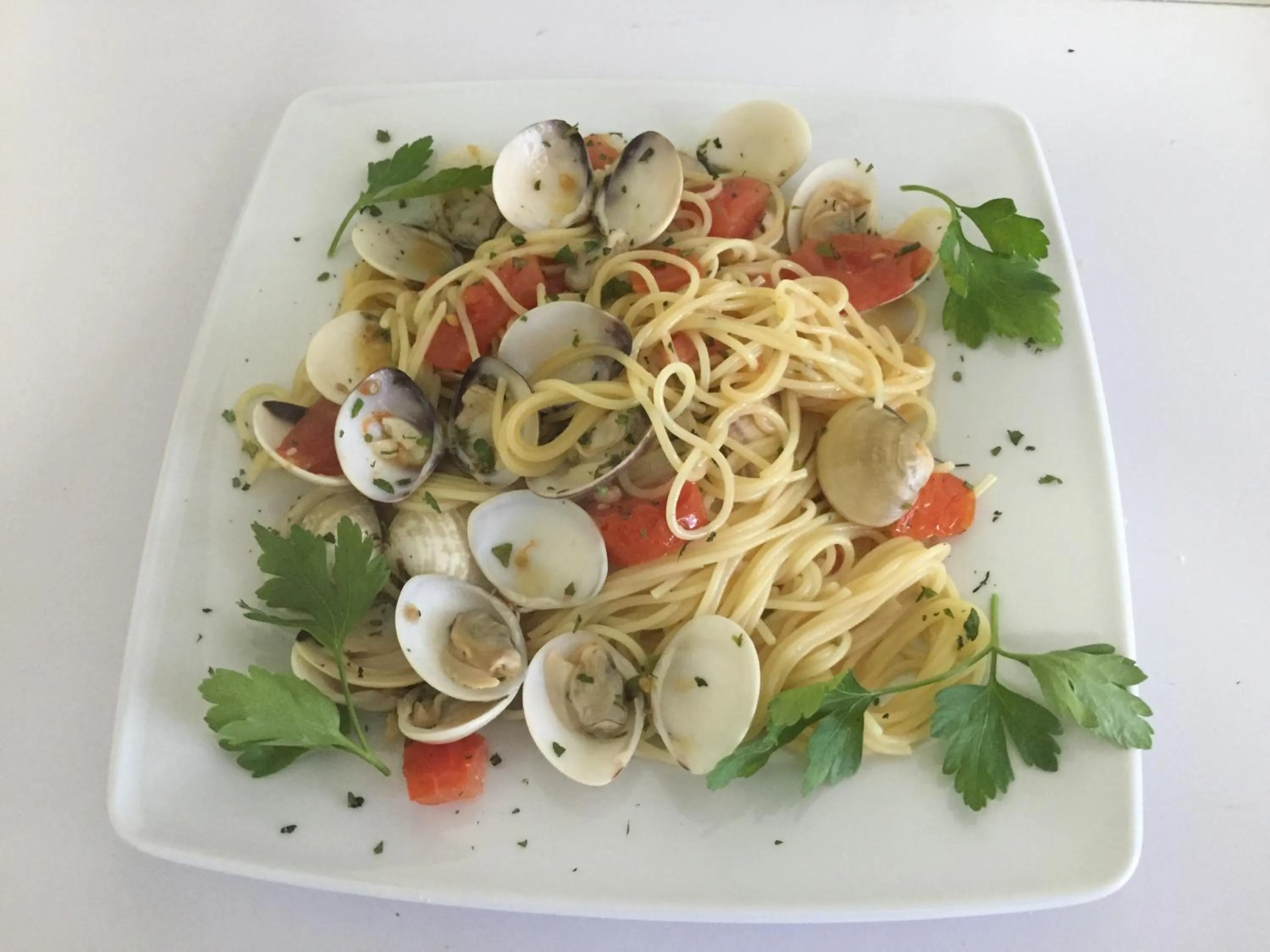 Food close-up in Albergo La Grolla