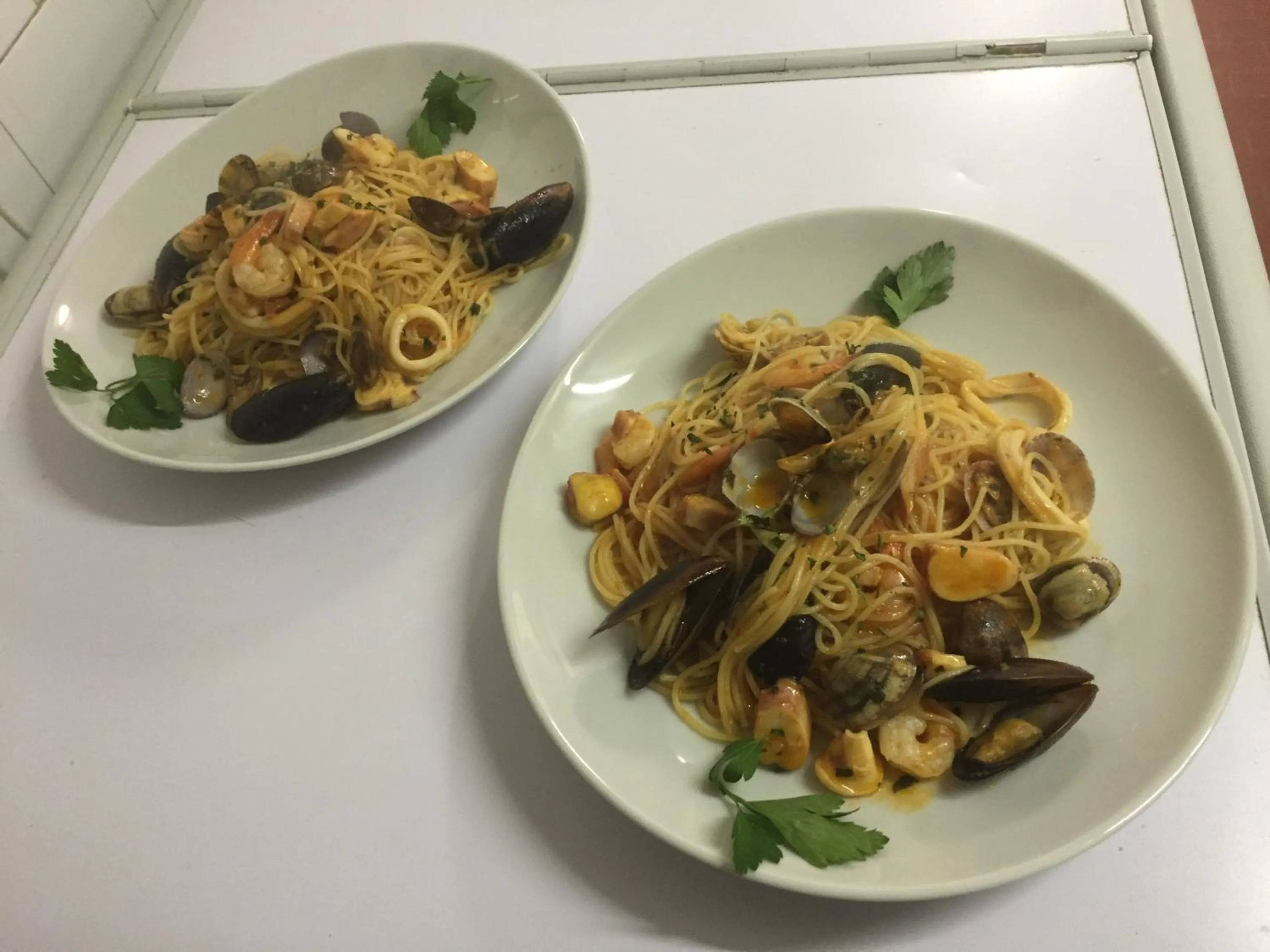 Food close-up in Albergo La Grolla