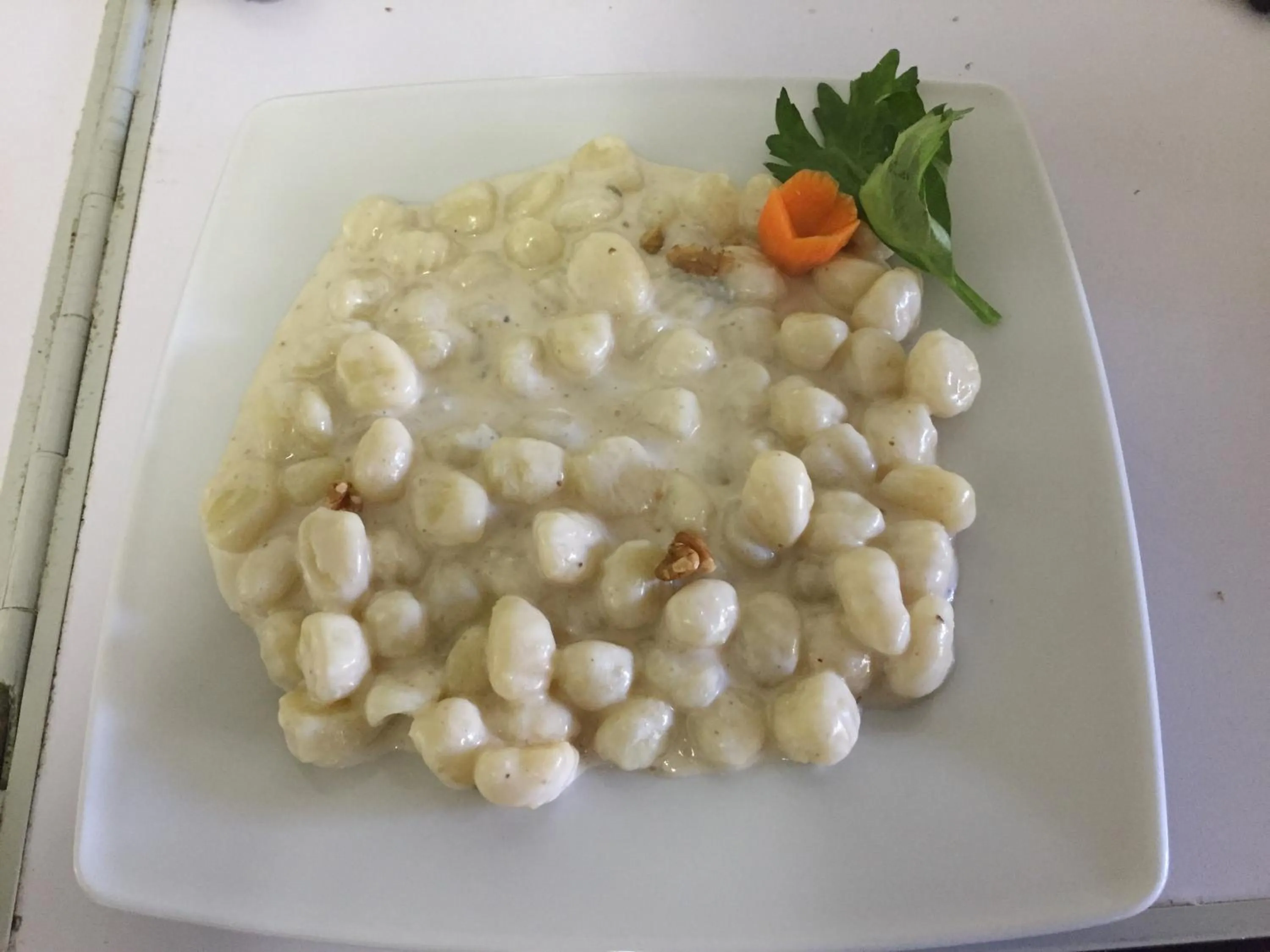 Food close-up in Albergo La Grolla