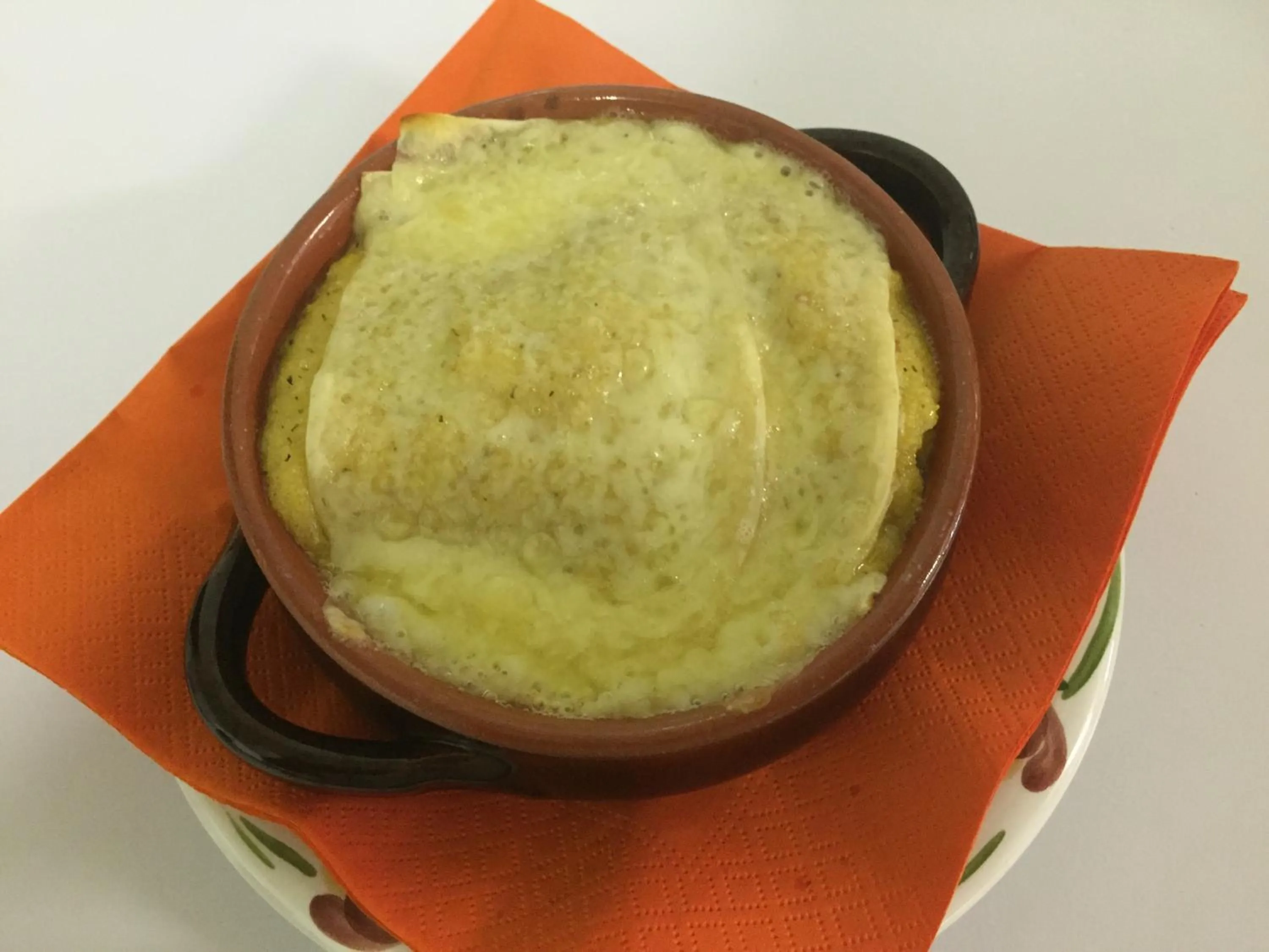 Food close-up in Albergo La Grolla