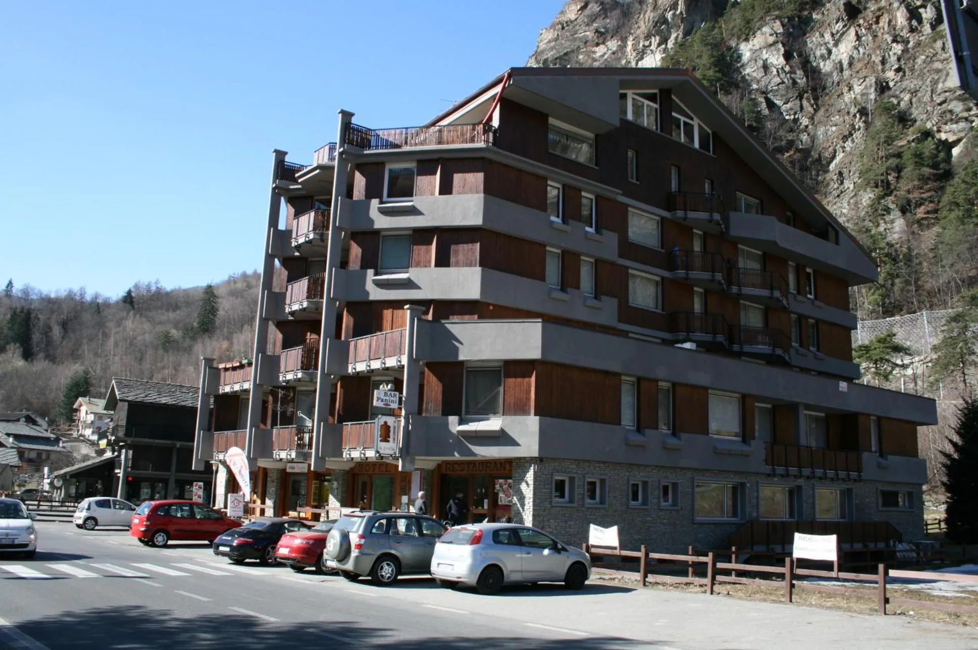 Property building in Albergo La Grolla