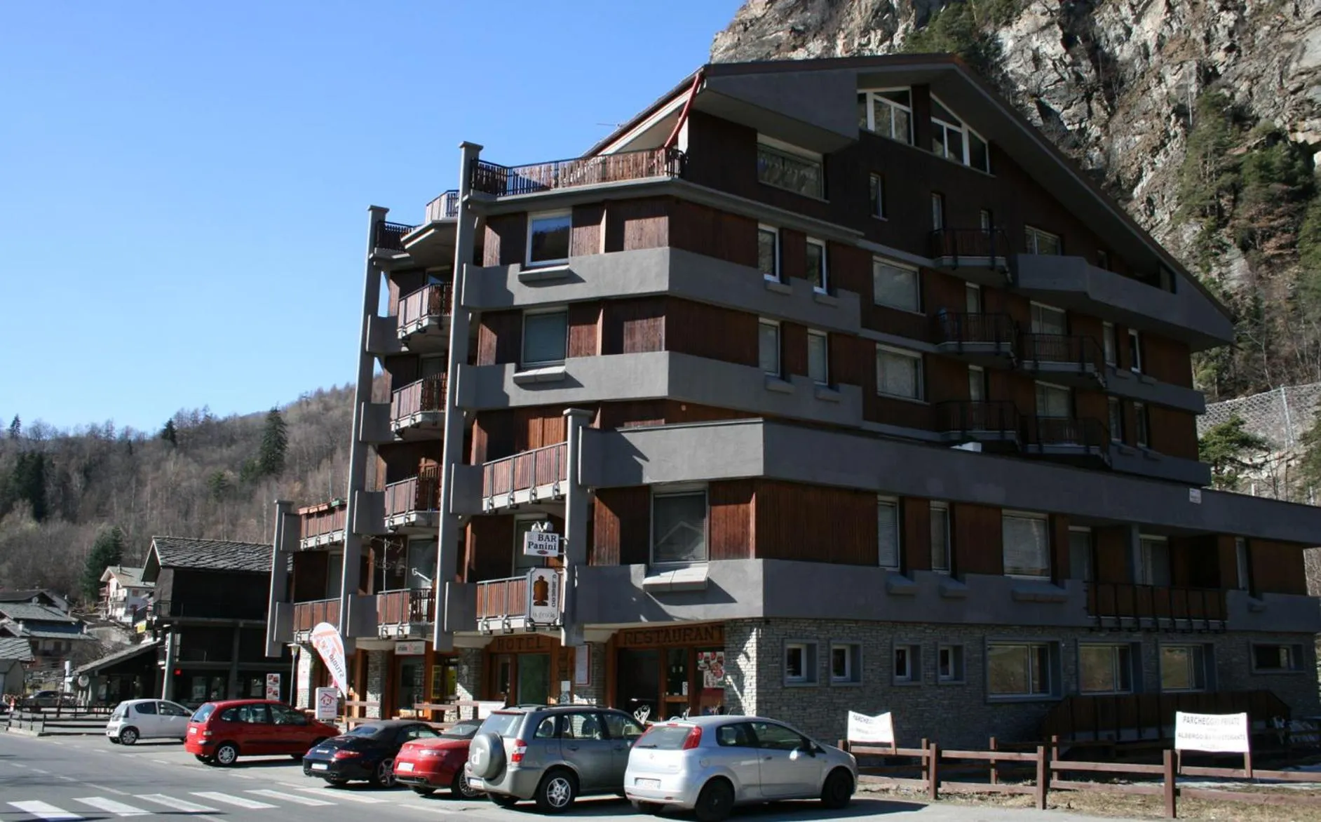 Property building in Albergo La Grolla