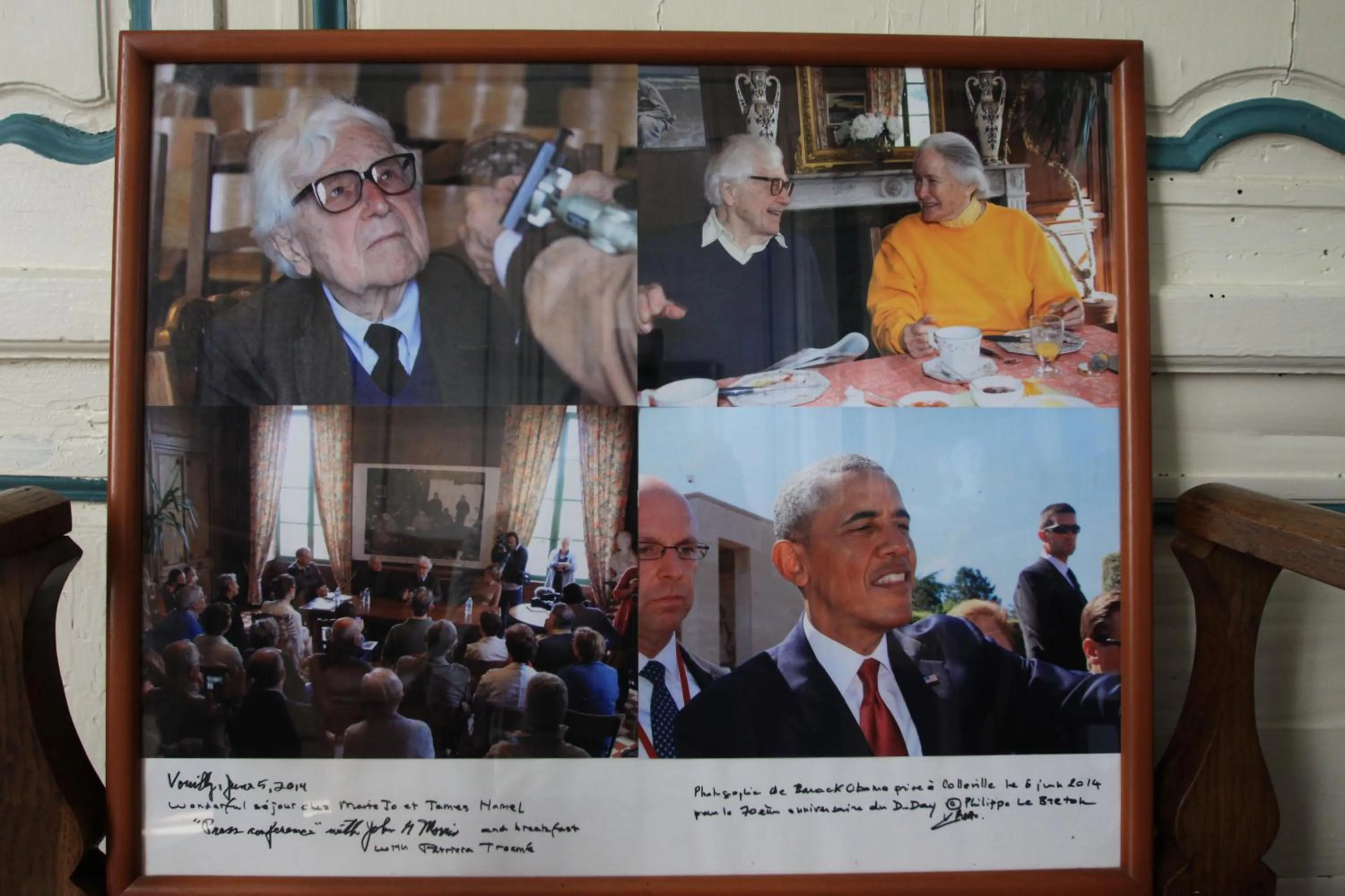 Decorative detail in Chateau de Vouilly