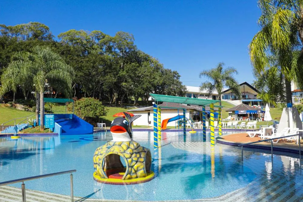 Swimming pool in Machadinho Thermas Resort SPA