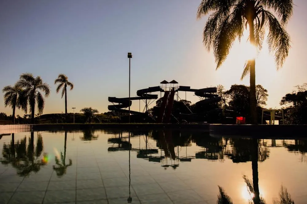 Swimming pool in Machadinho Thermas Resort SPA