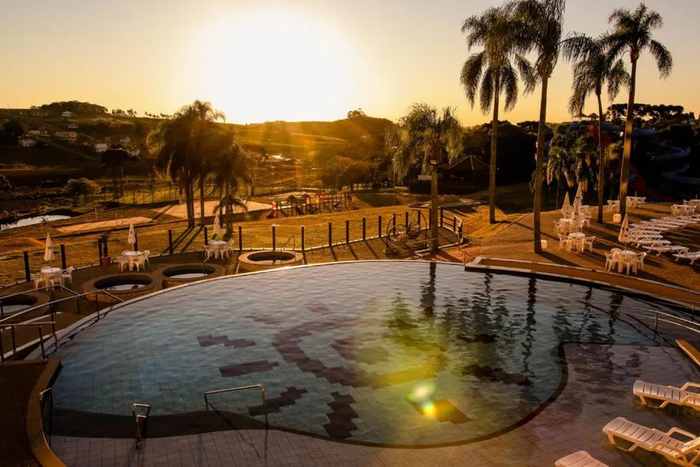 Swimming pool in Machadinho Thermas Resort SPA