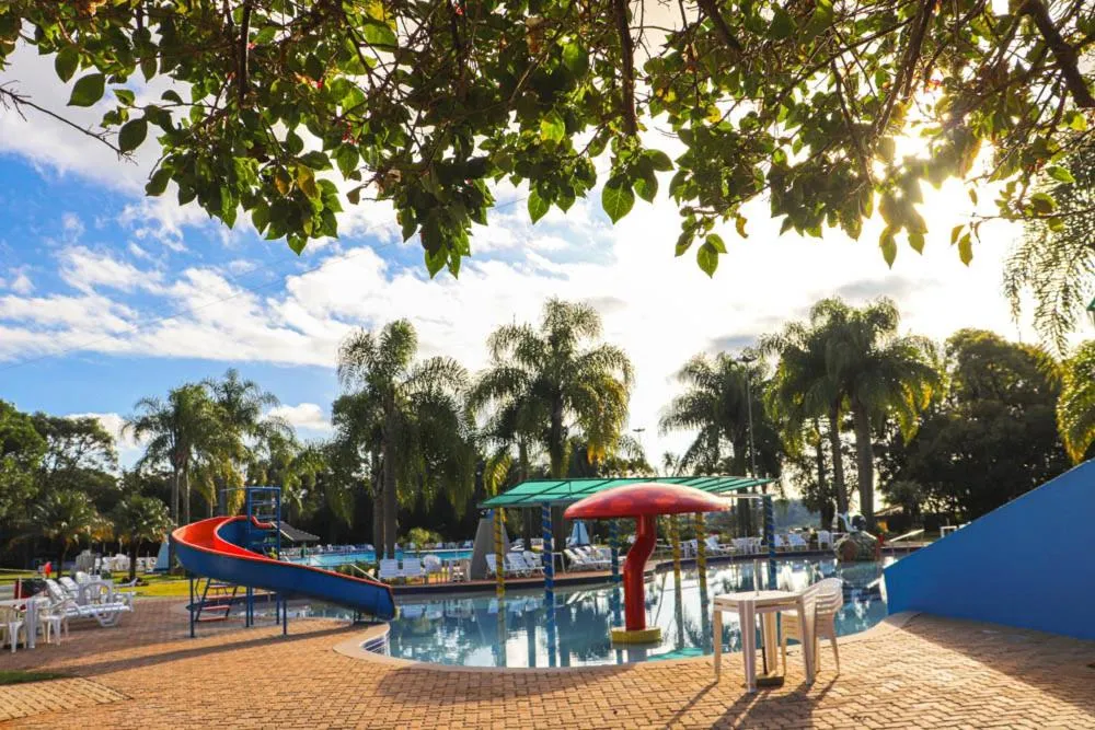 Swimming pool in Machadinho Thermas Resort SPA