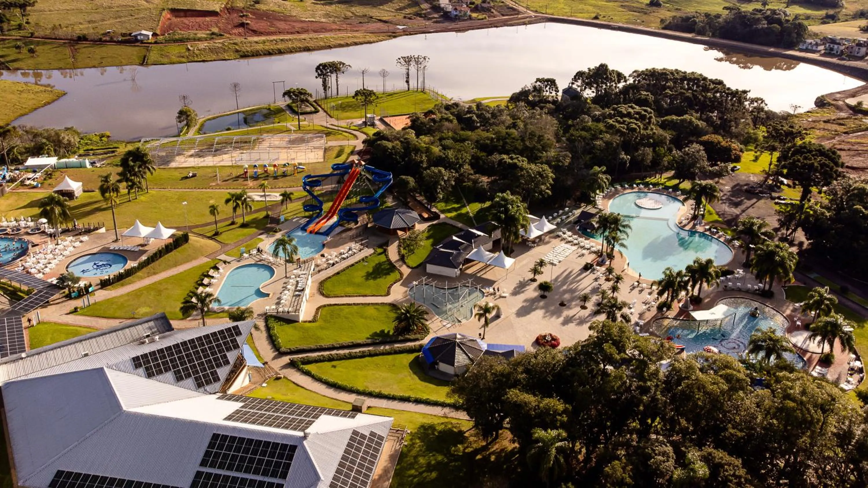 Bird's eye view in Machadinho Thermas Resort SPA