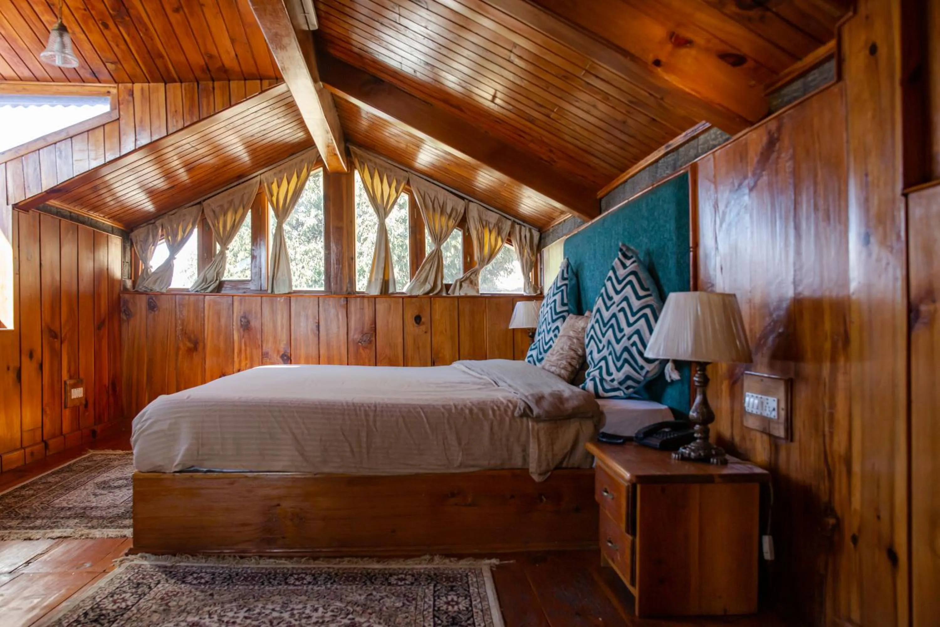 Bed in Himalyan Kothi Kais