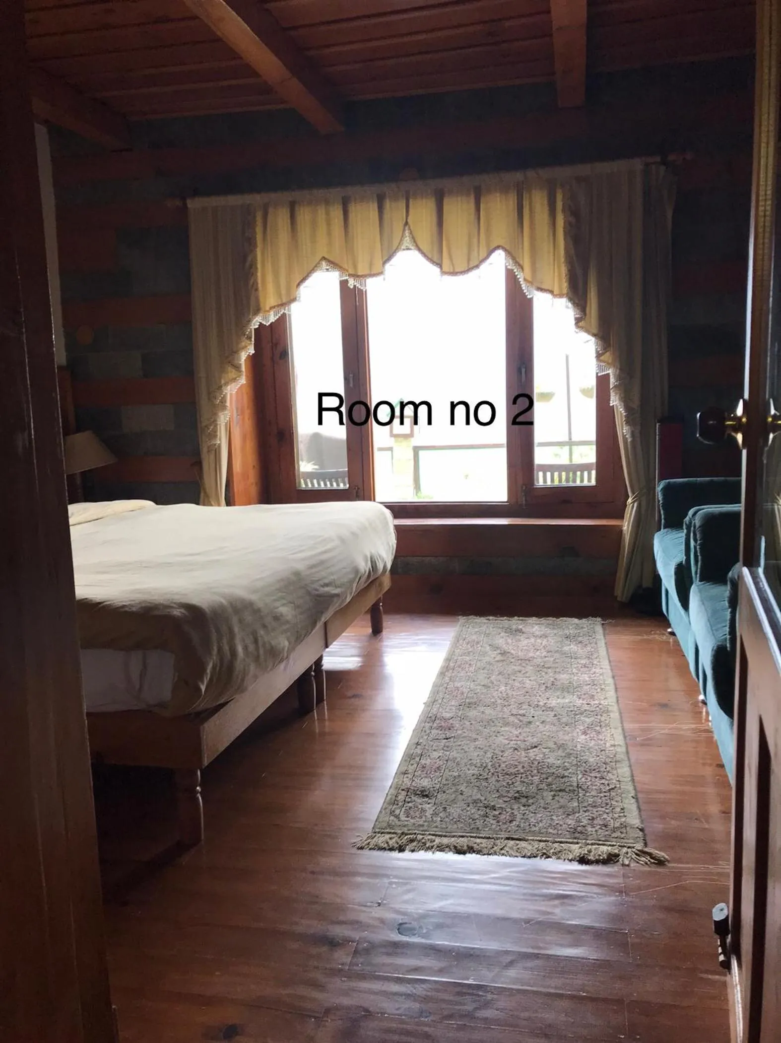 Bed in Himalyan Kothi Kais